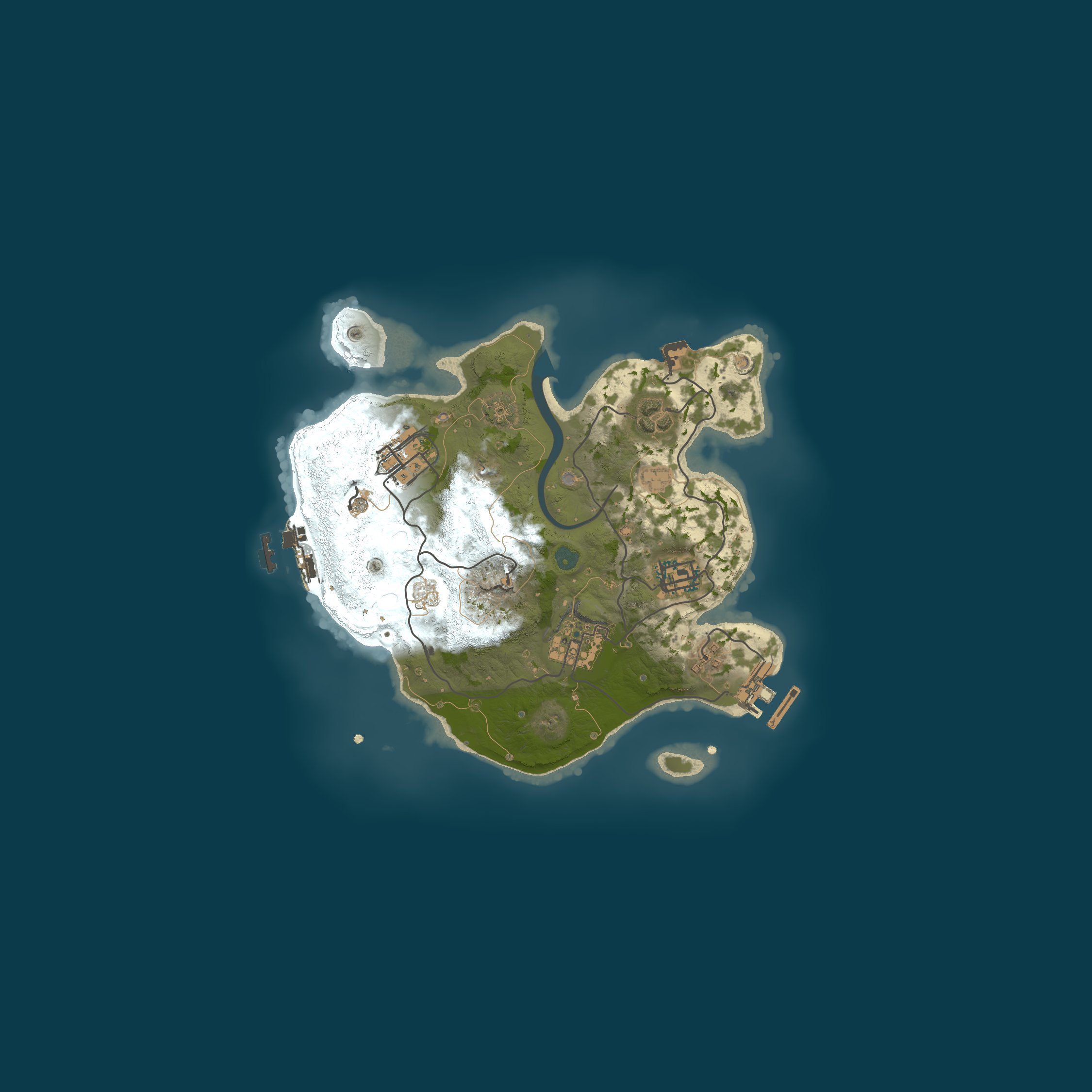 Procedural Map map