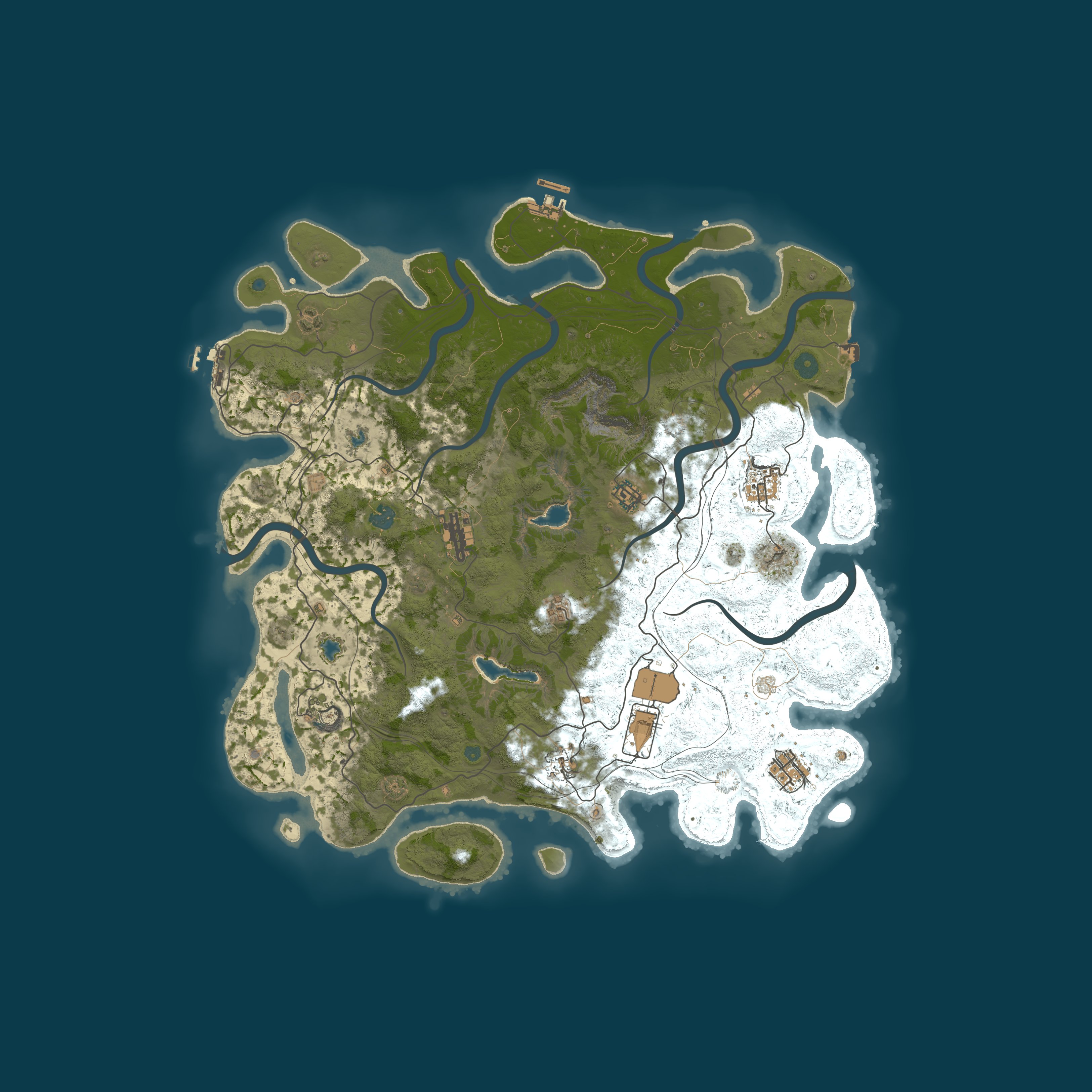 Map for Norge Sverige