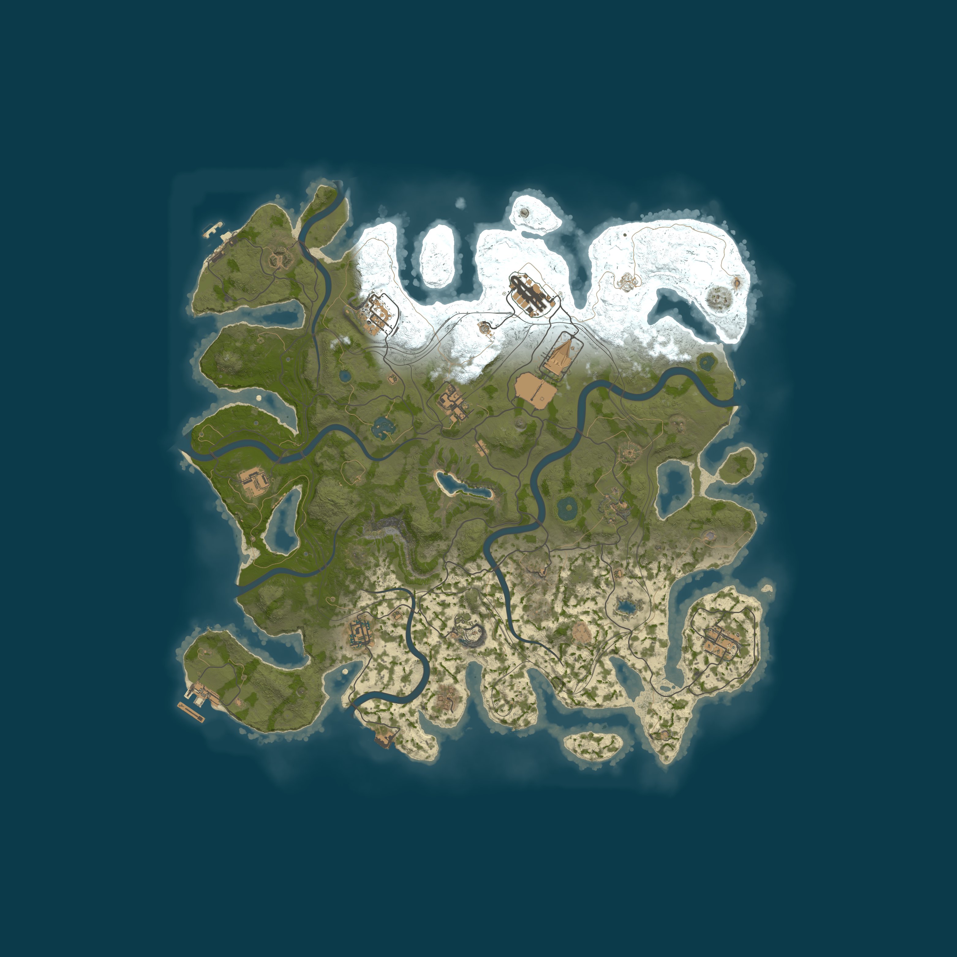 Rust map 4250/1337