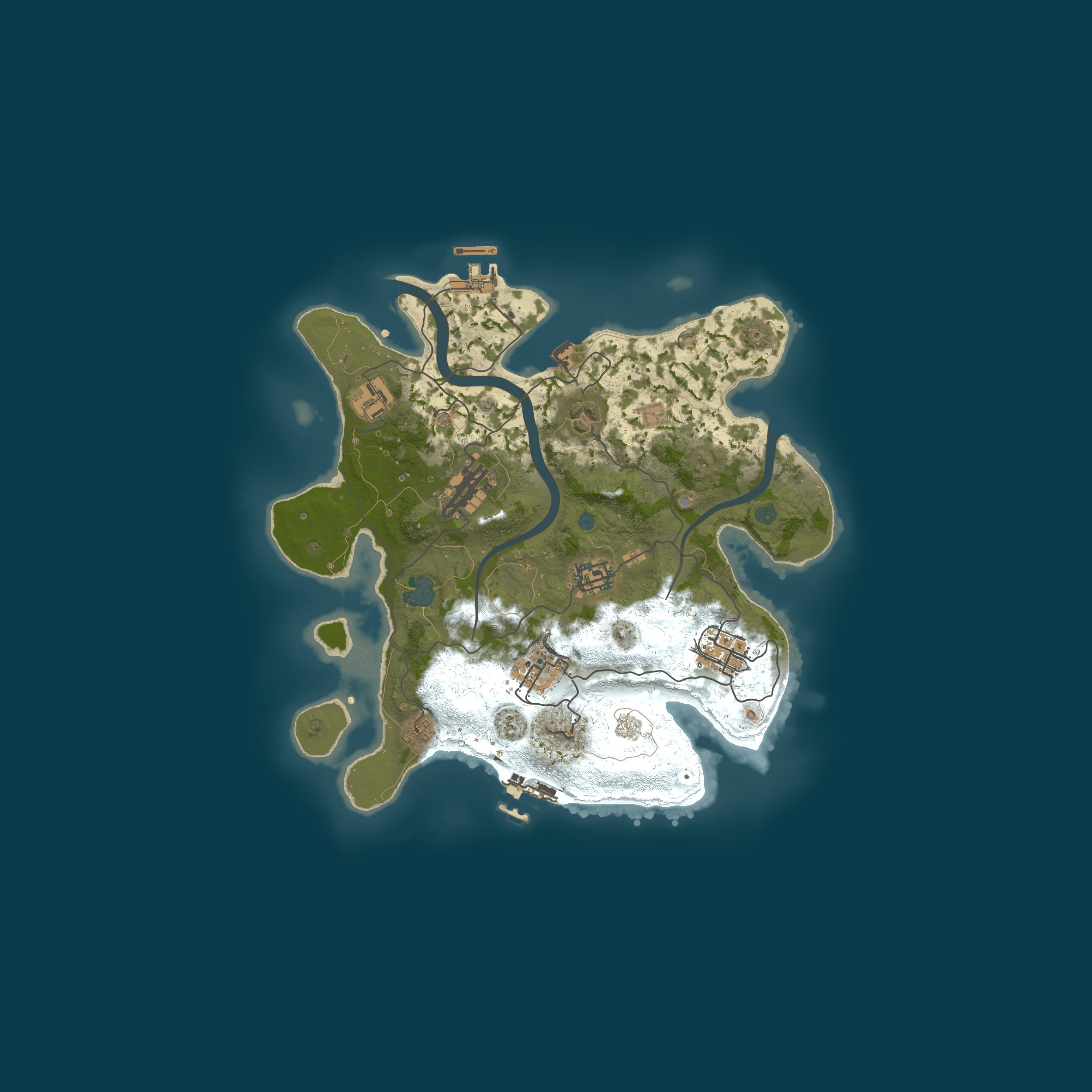 Map for pocoy rust