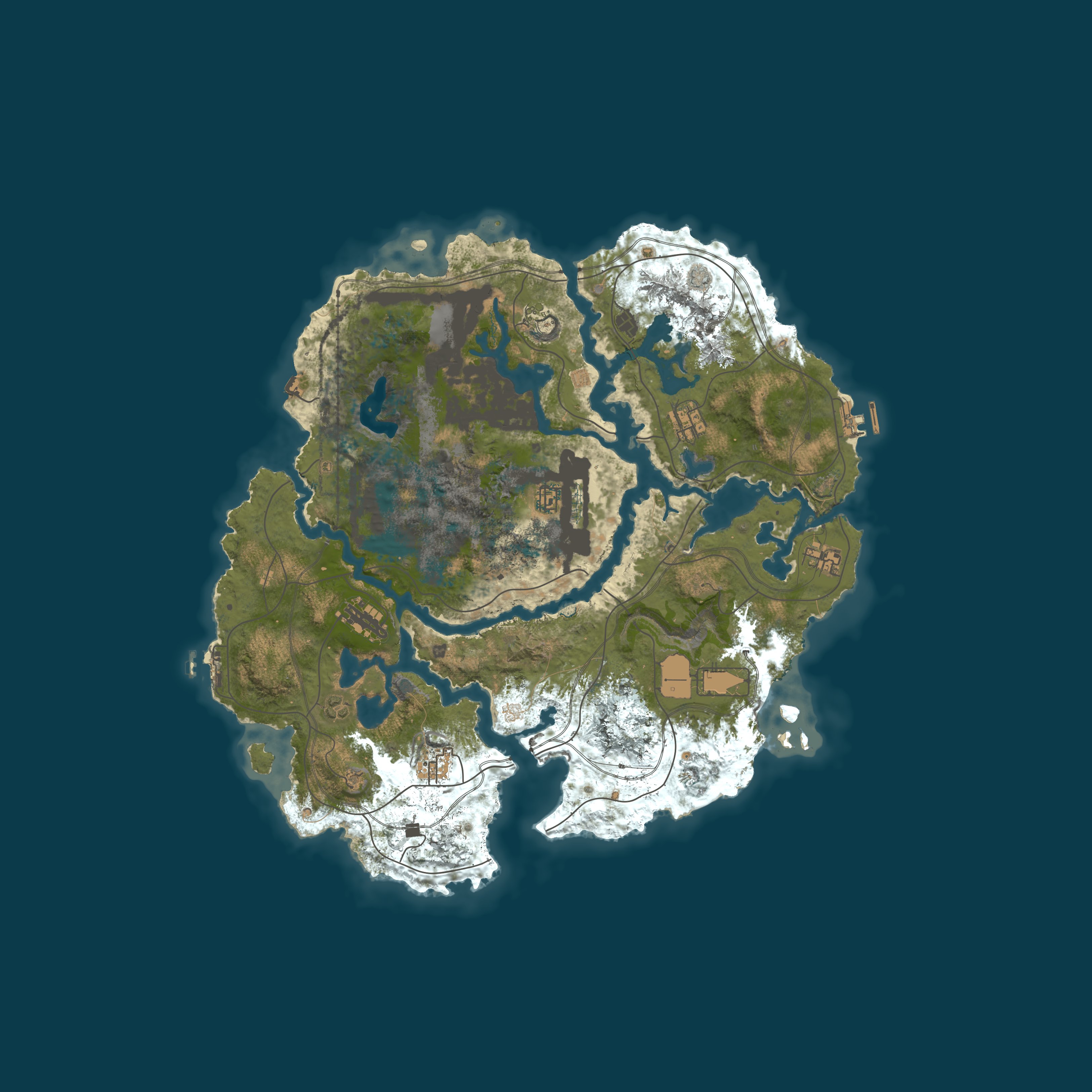 Map for Kapco411 The Infected|3X PVE|Monthly|250 Mods|25+ Events