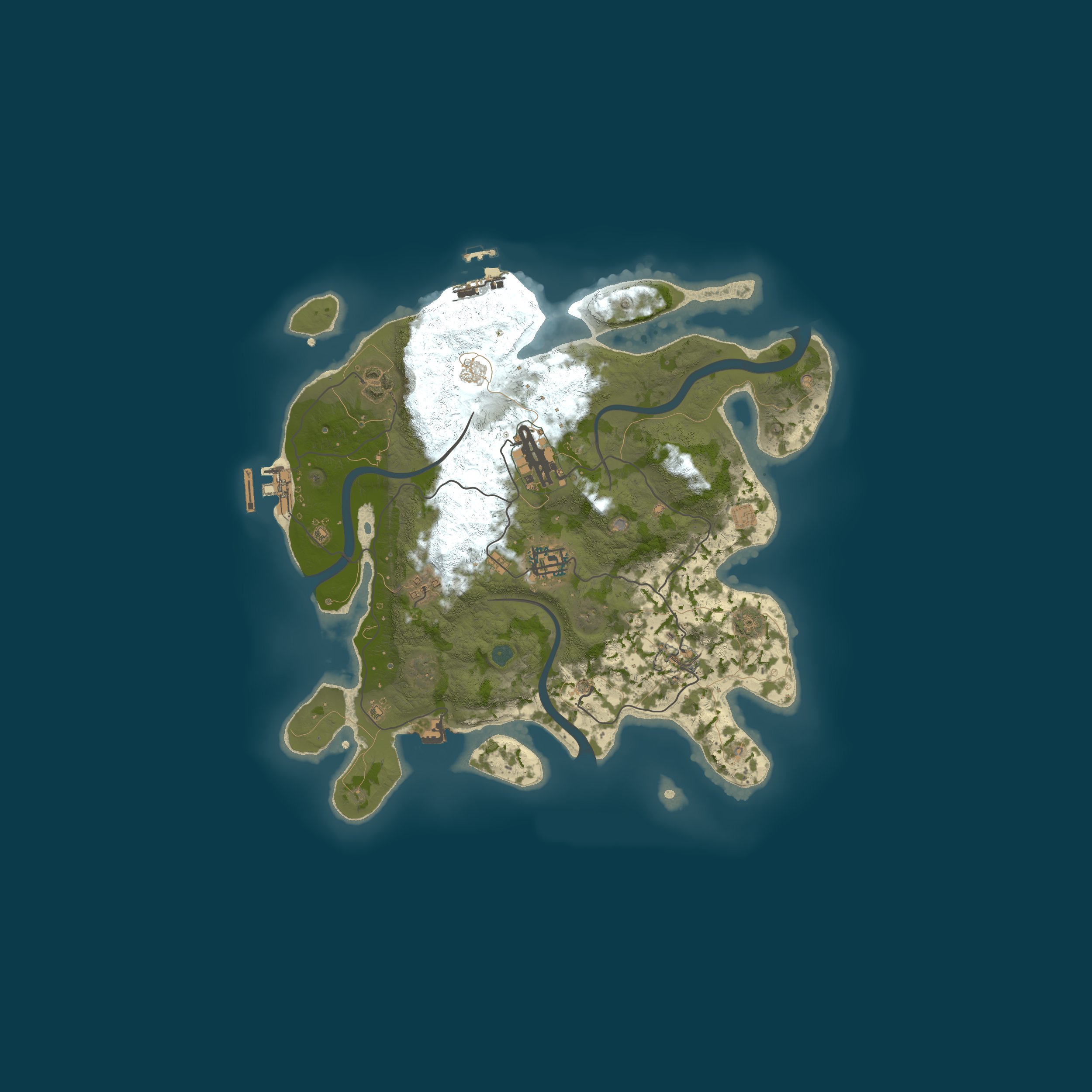 Карта сервера