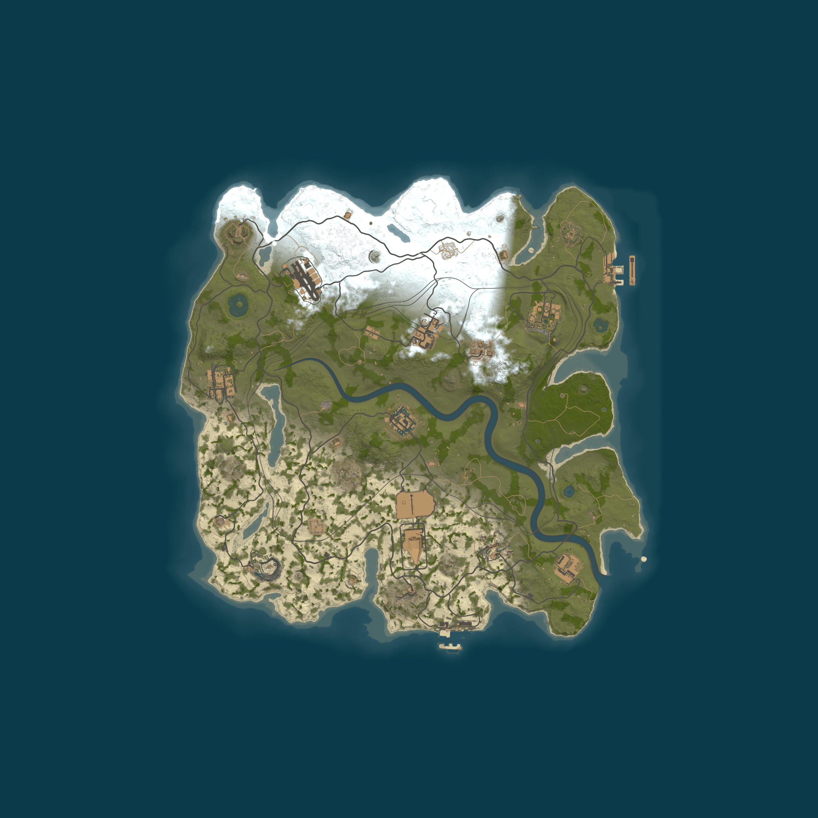 Rust map 3500/1337