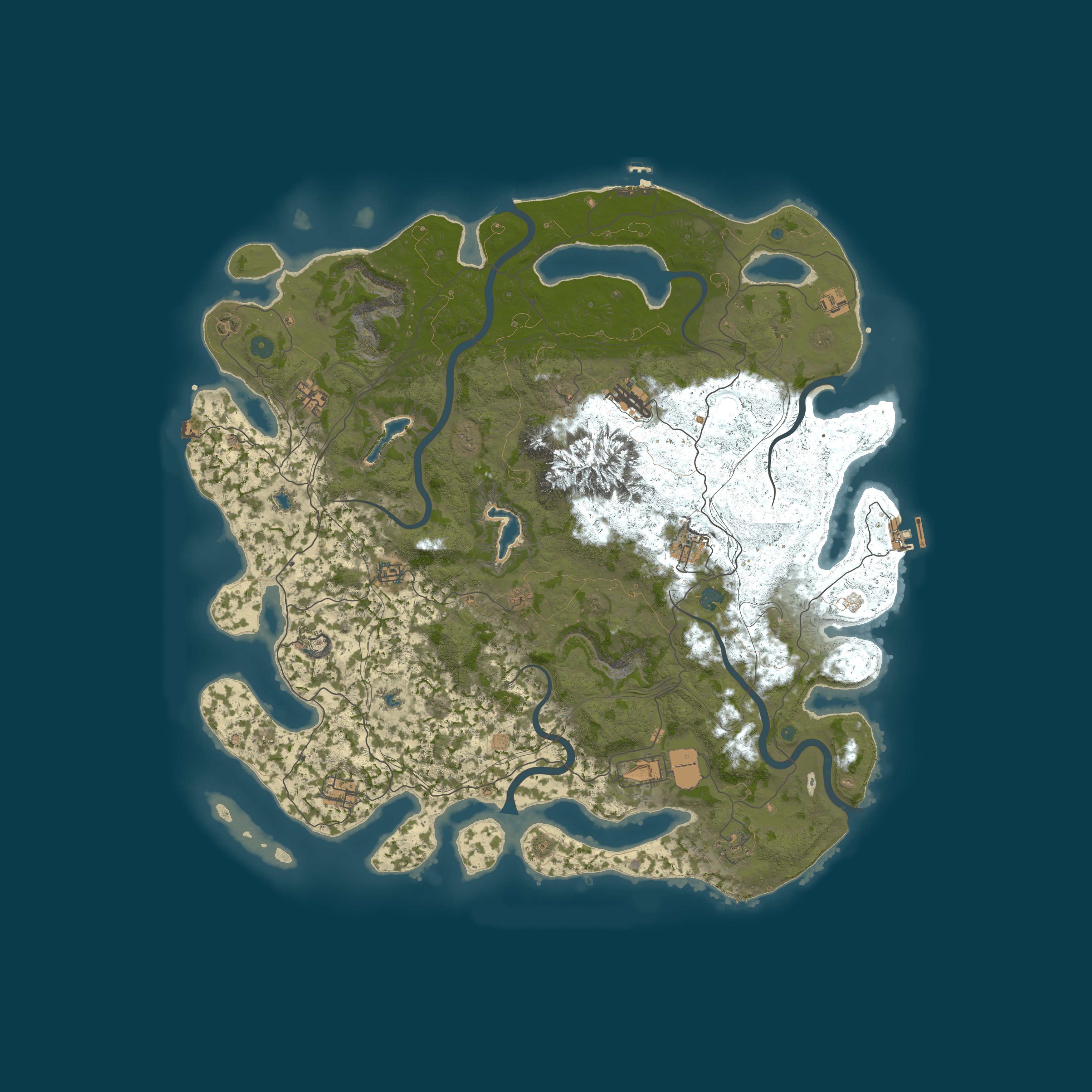 Map for ZRust #7 [ x3 | Kits | TP | NO Clans ]