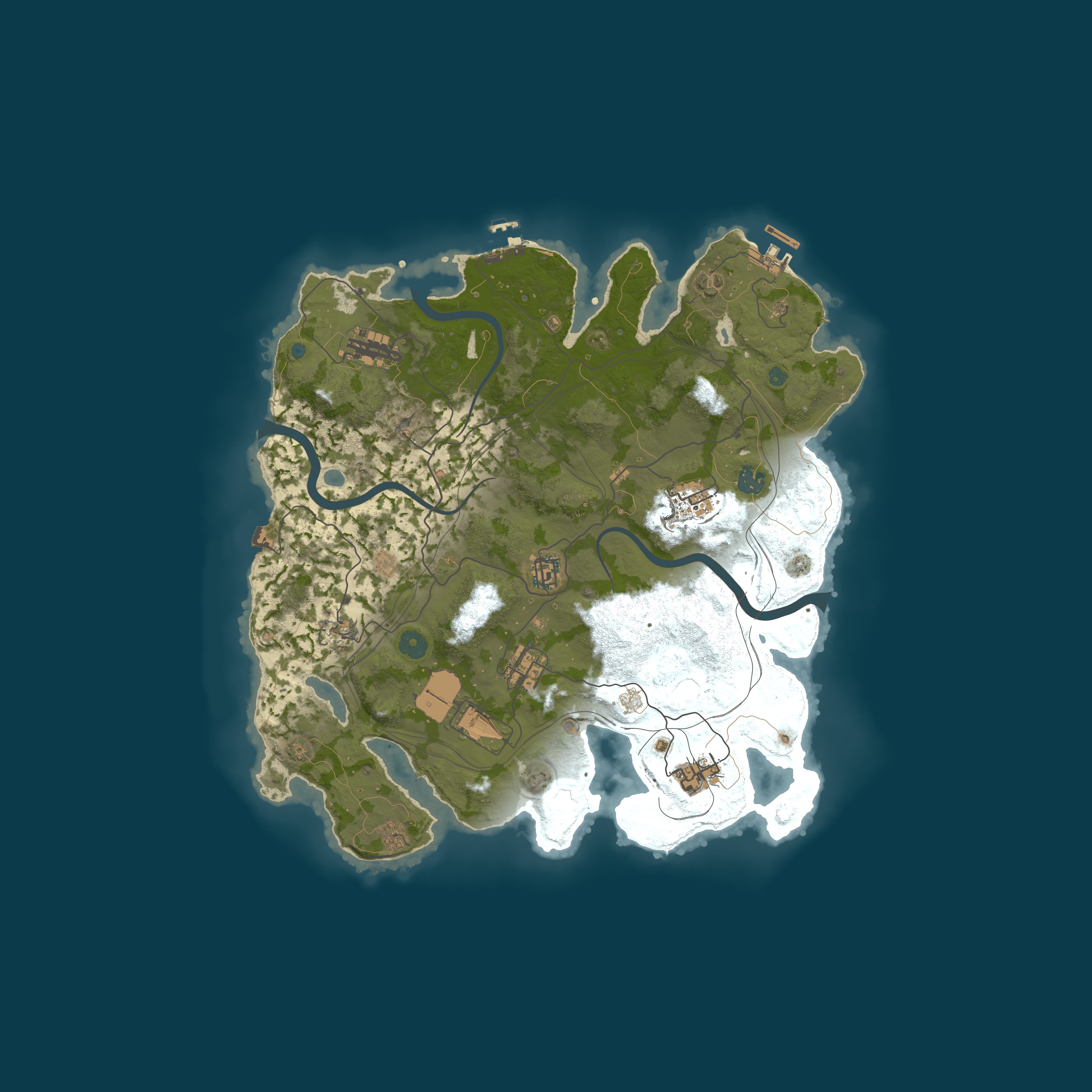 Map for Rust4Noobs | Solo/Duo | Softcore 50% Monthly | No BP Wipe