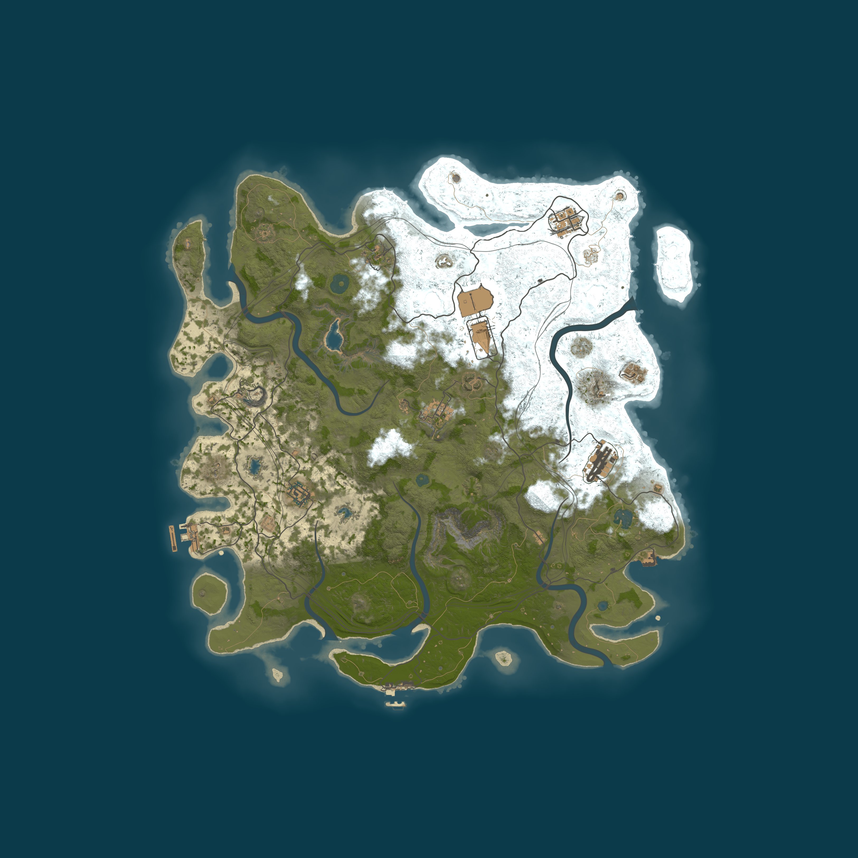 Map for Noobs Paradise 3x Solo/Duo/Trio FRESH WIPE