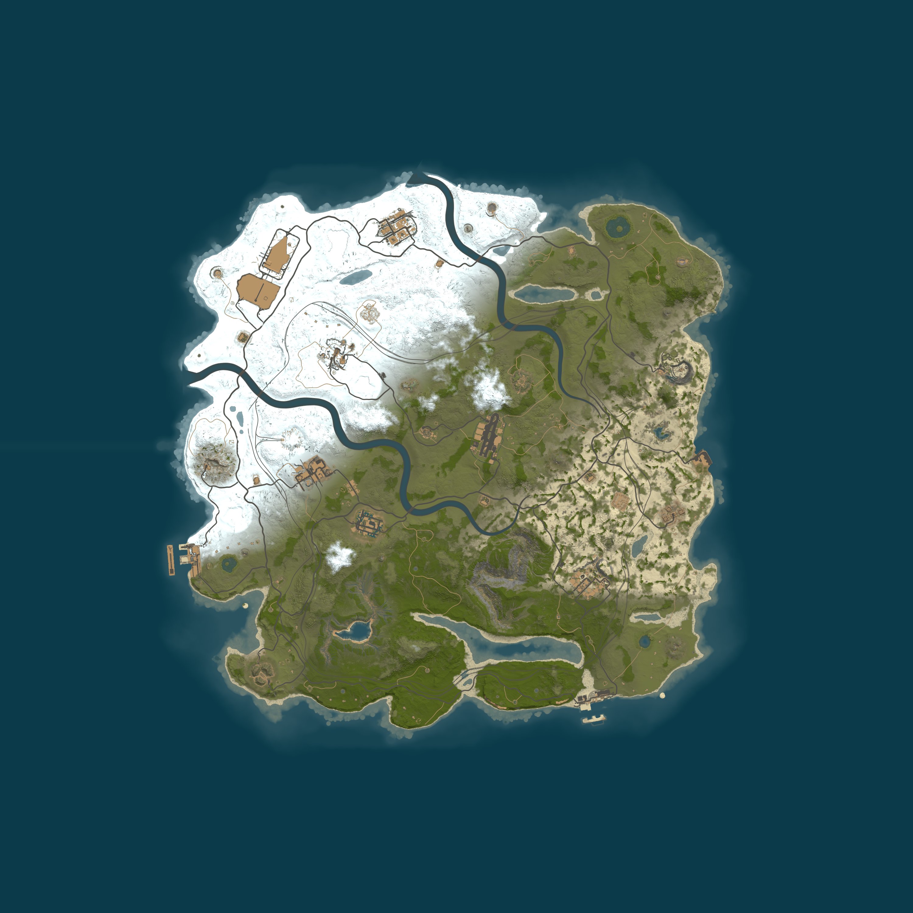 Карта сервера