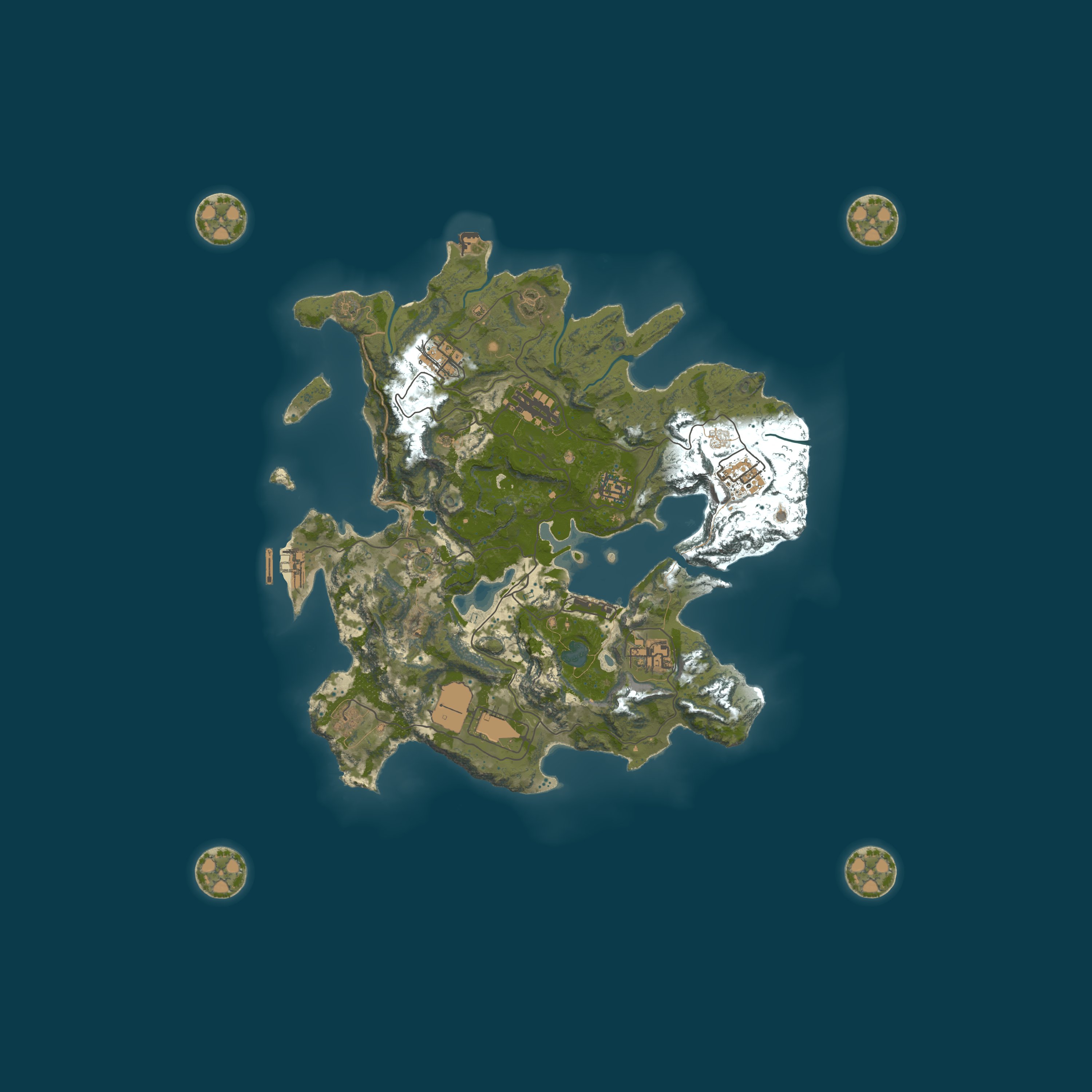Map for [EU] Farm and Smoke PvE 5x