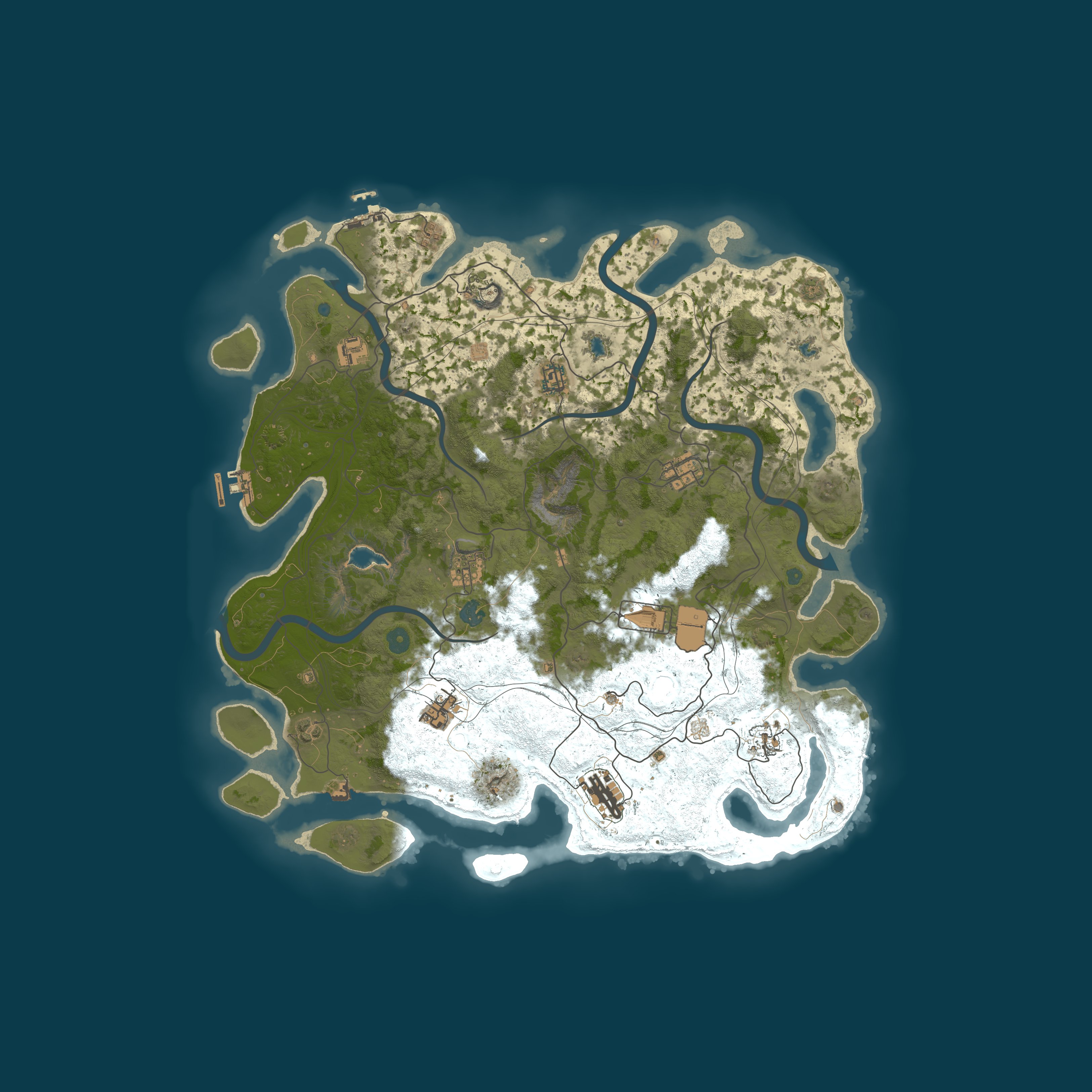 Map for The Meat Grinder PvE/PvP