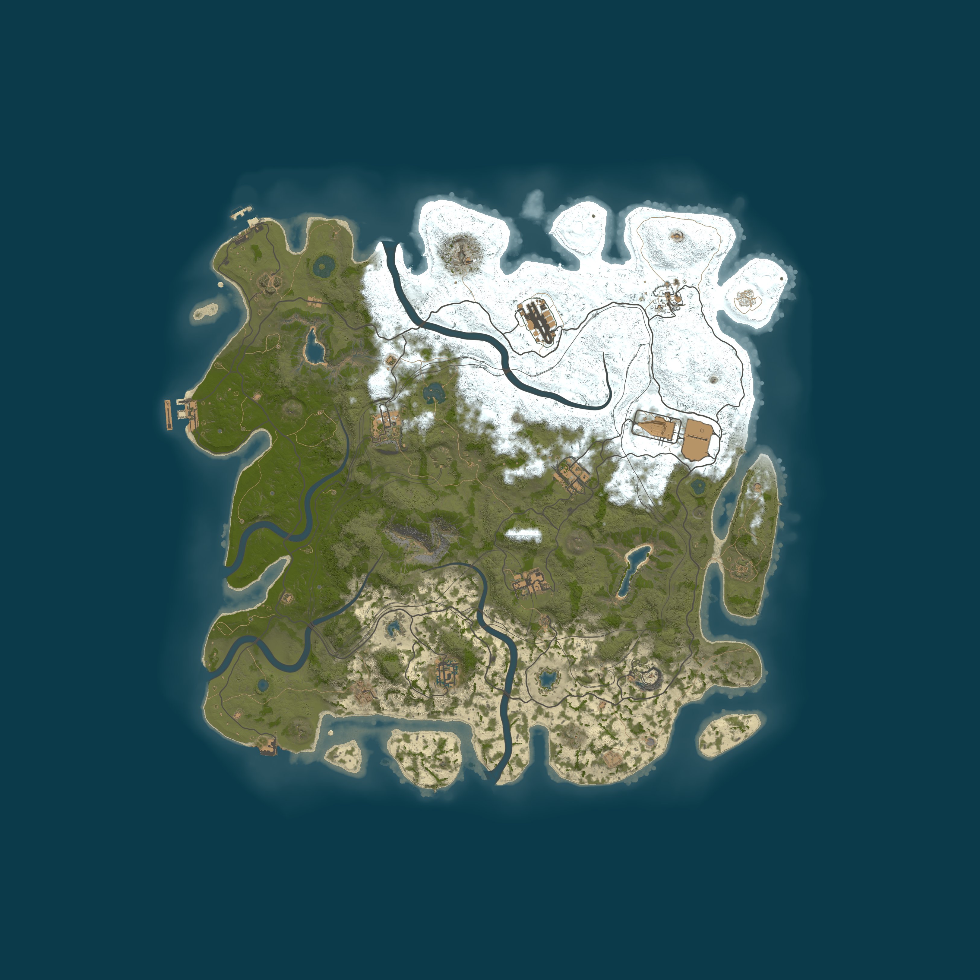 Map for Lucky 13 - PVE - No Kill - No Raid - Modded