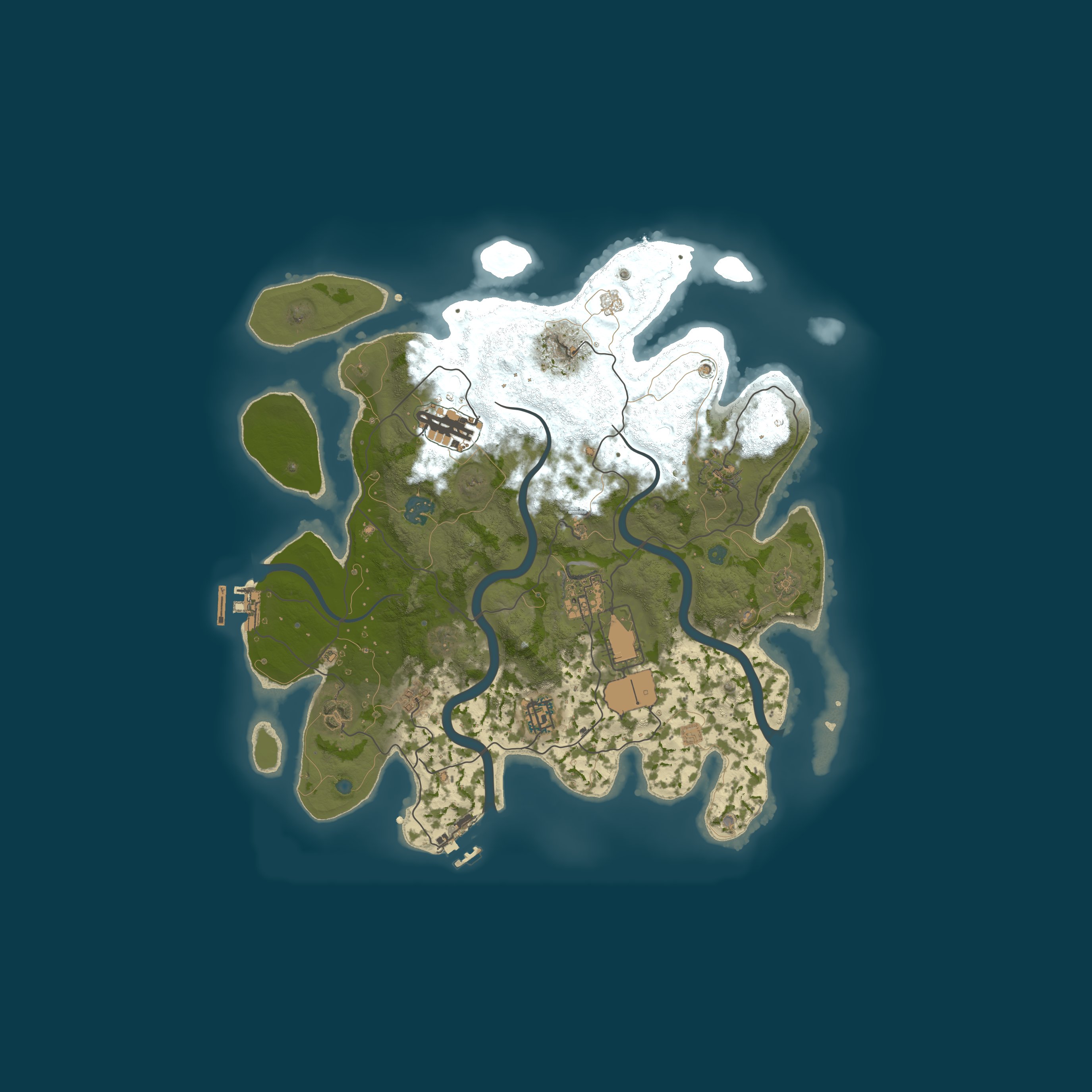 Карта сервера