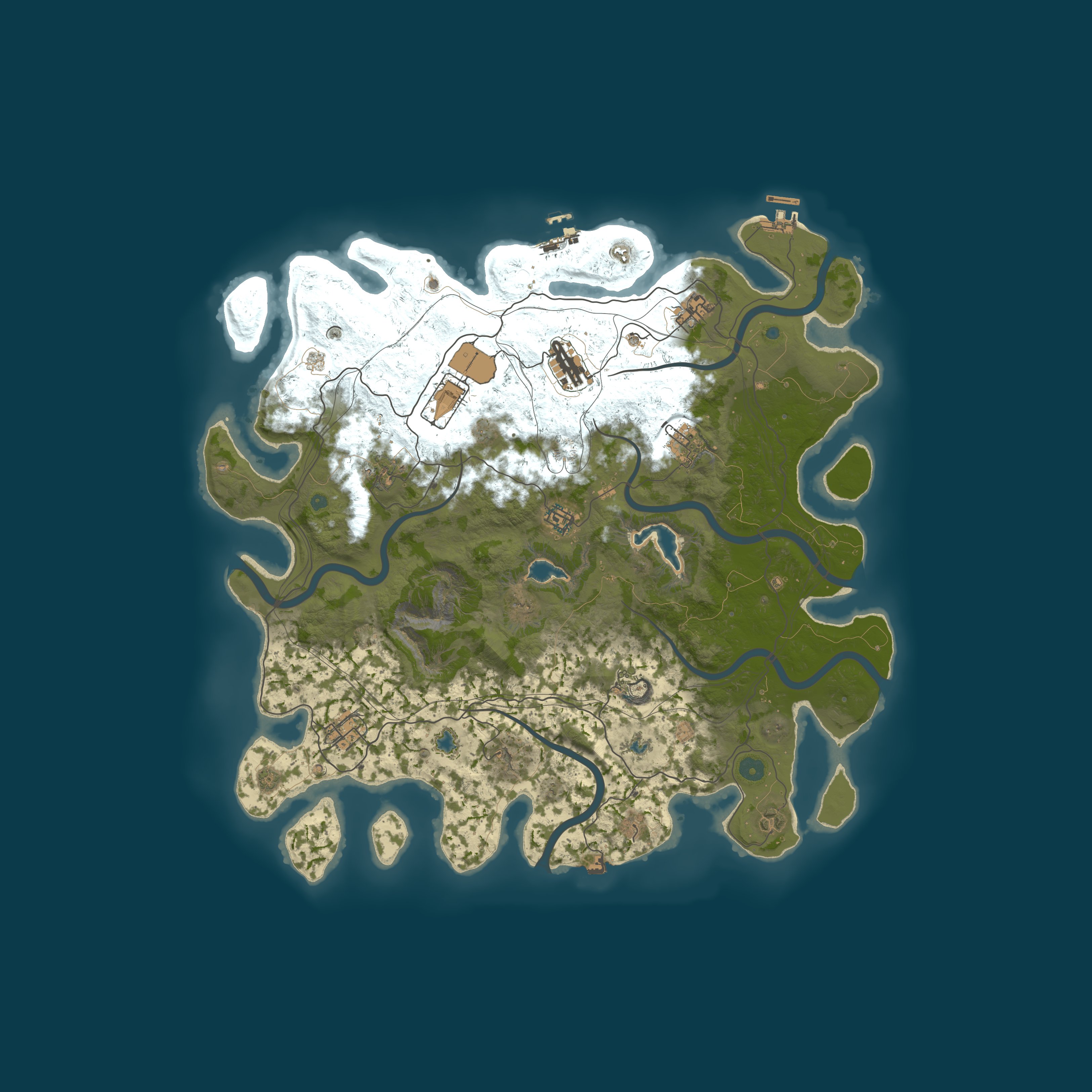 Map for [AU] Perth Rust Spot | PVP | Vanilla + QoL | Fortnightly