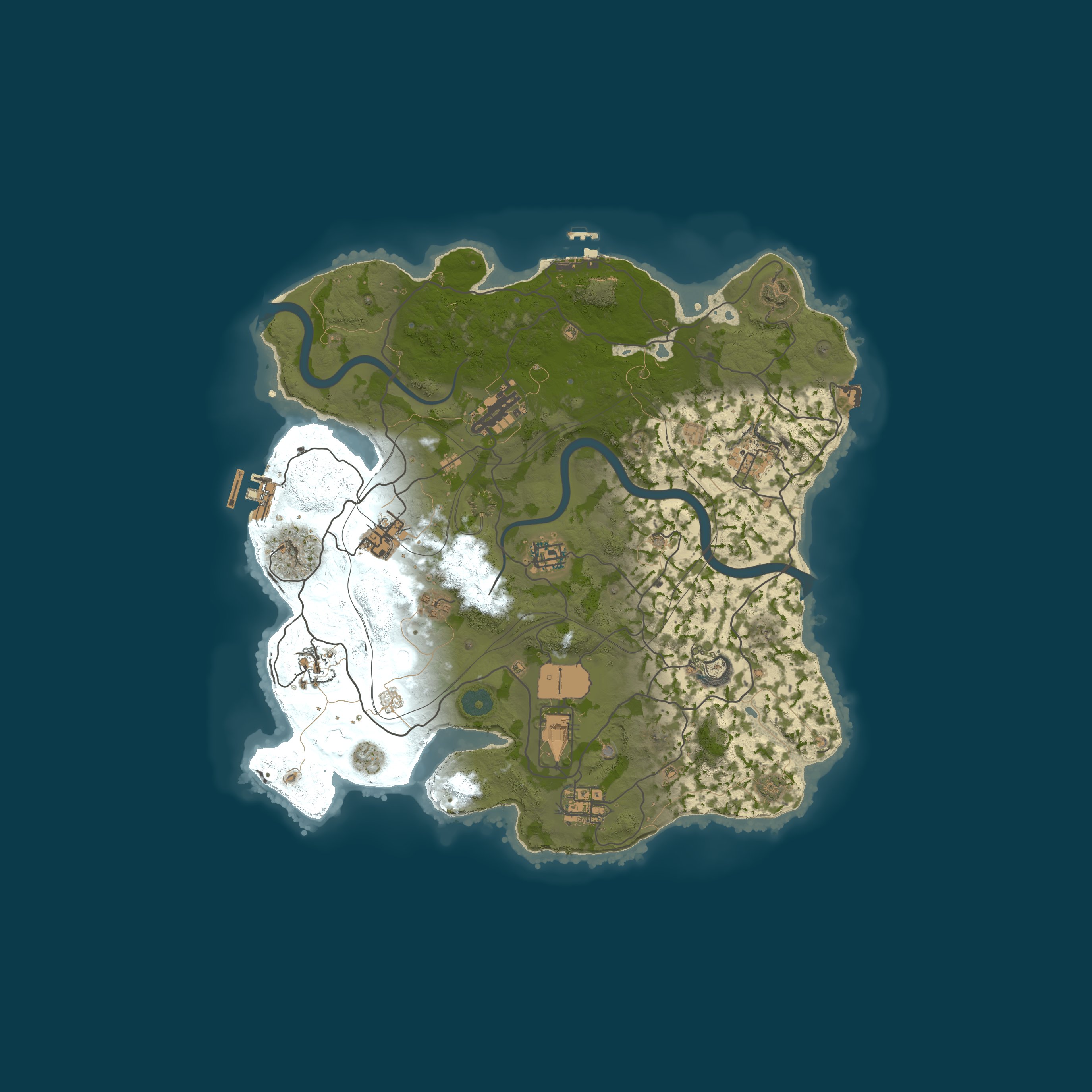 Map for [EU/ESP] RustyLife PvE x10 | Monthly | NoTeamLimit