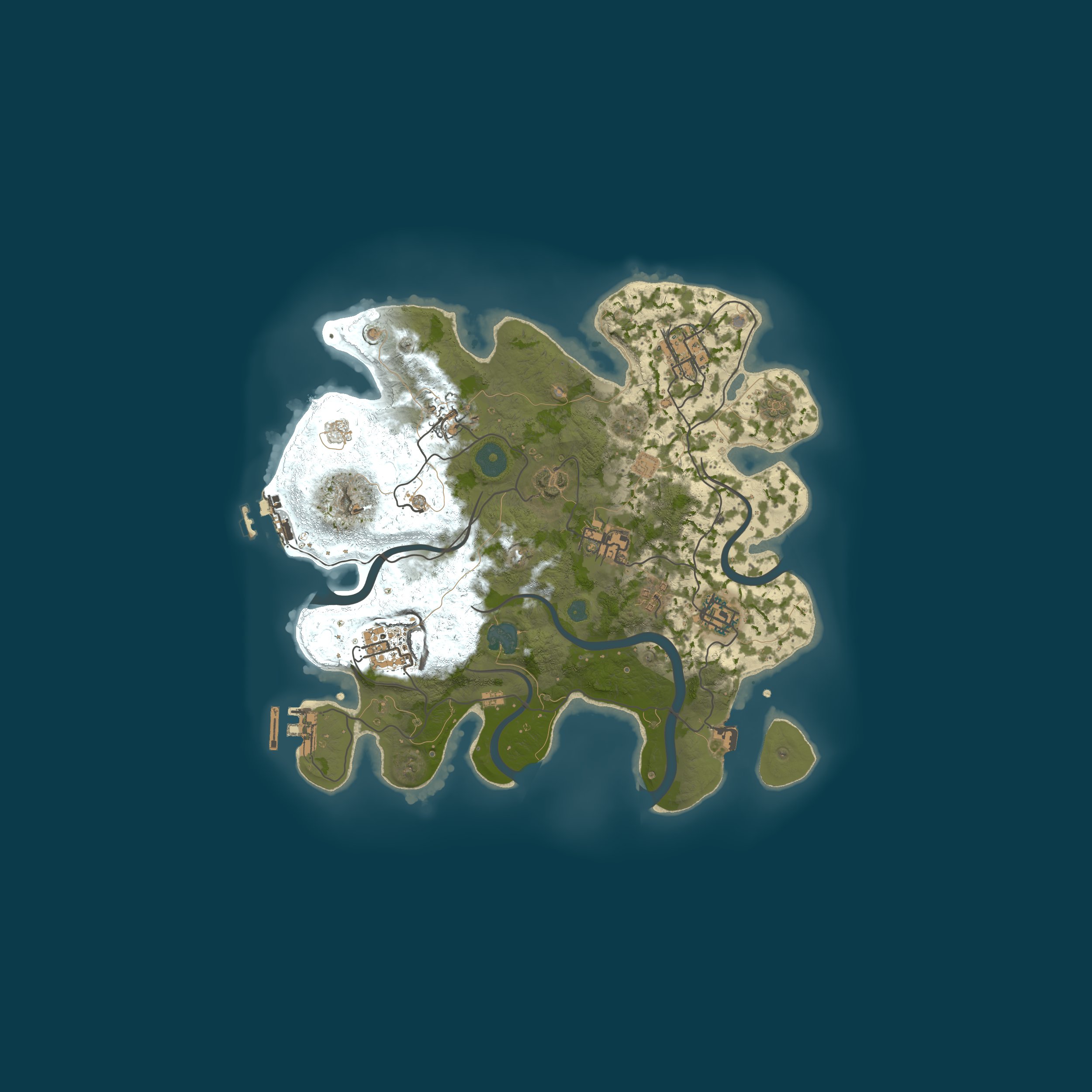 Map for T-RUST | x2 Duo | Для Новичков | Недельный/