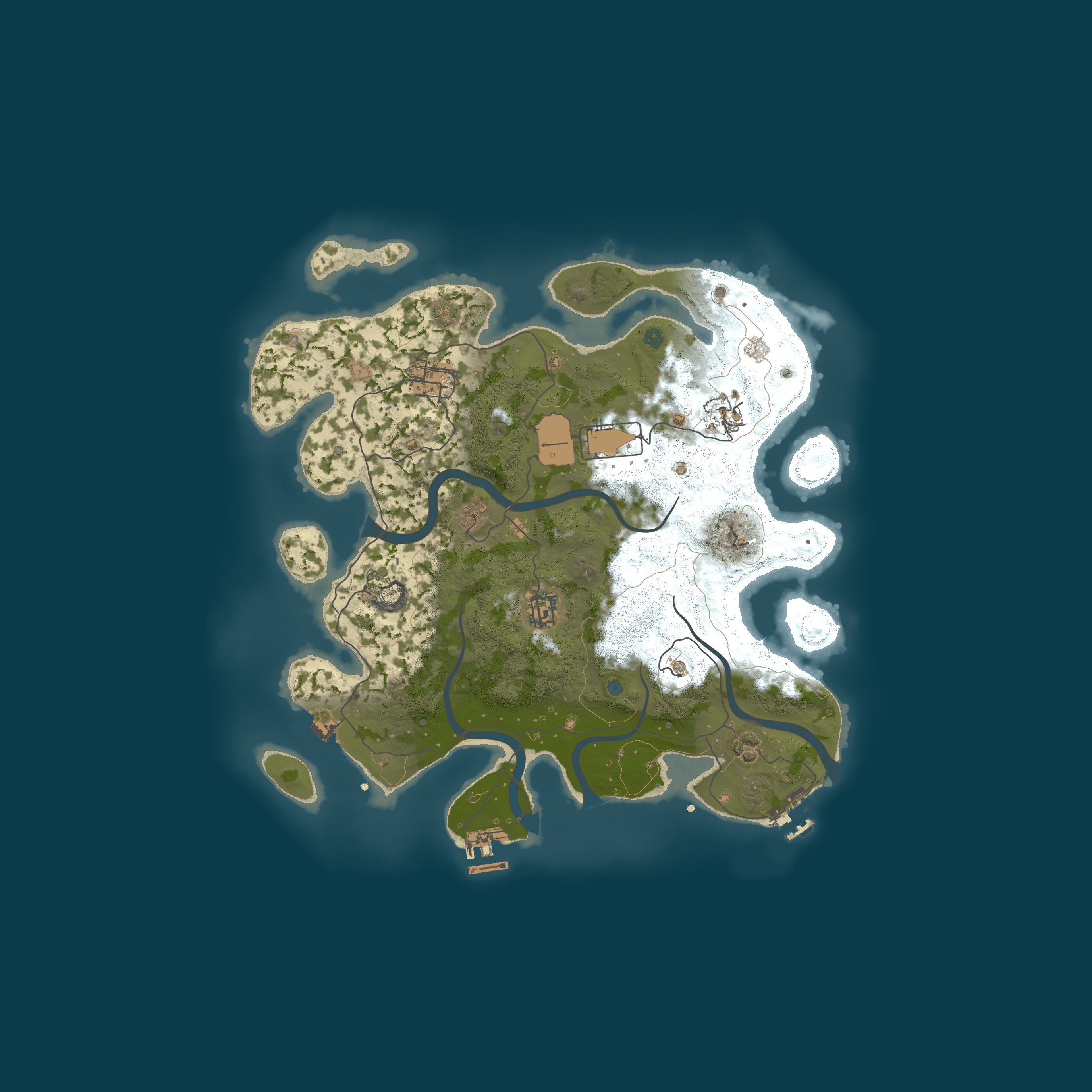 Map for [TR/EU] Hogwarts | Solo Duo Trio | Vanilla | 18/03