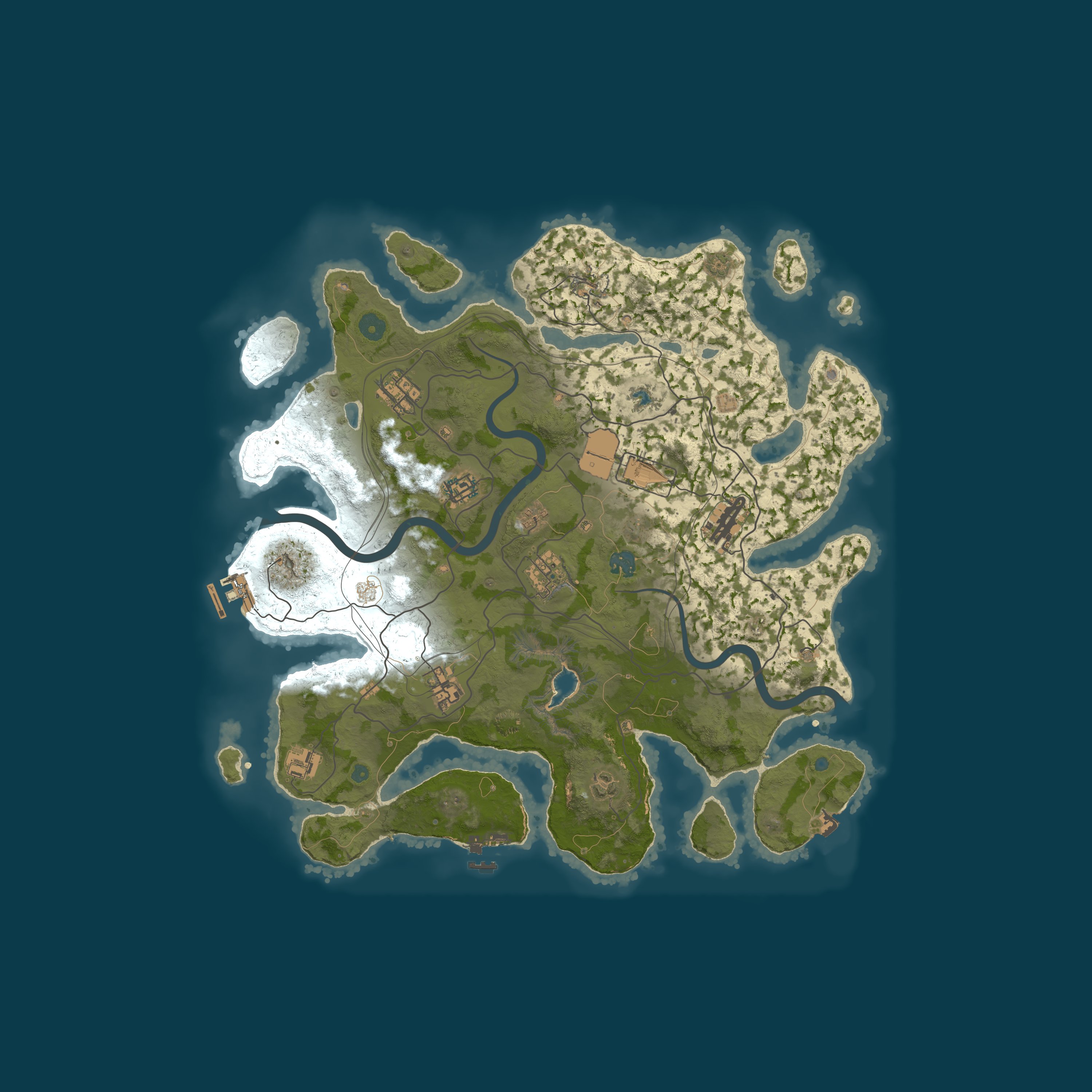Rust map 4000/1337