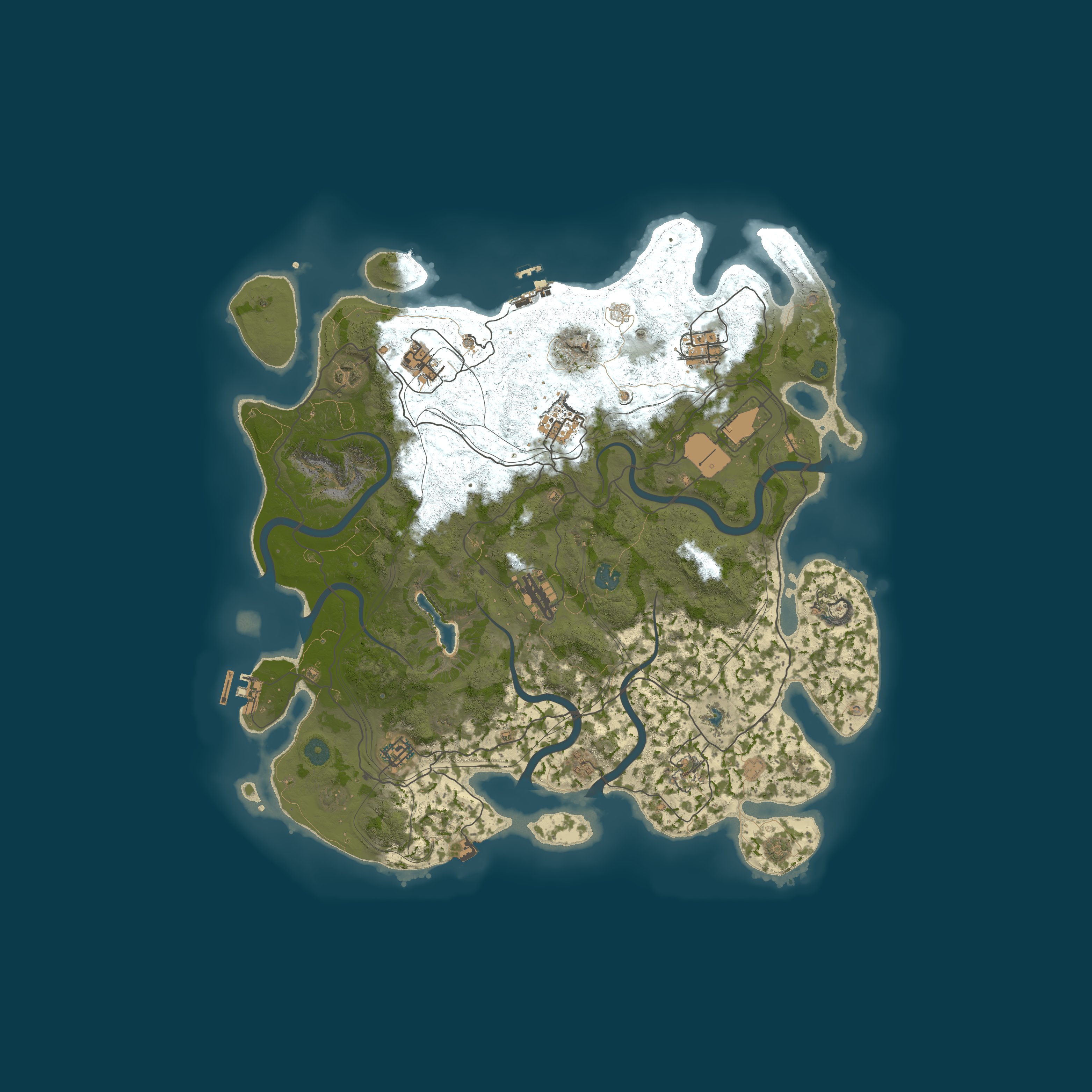 Map for US Salt-Radz 3x Solo | 50% Upkeep | Noob Friendly | No BP Wi