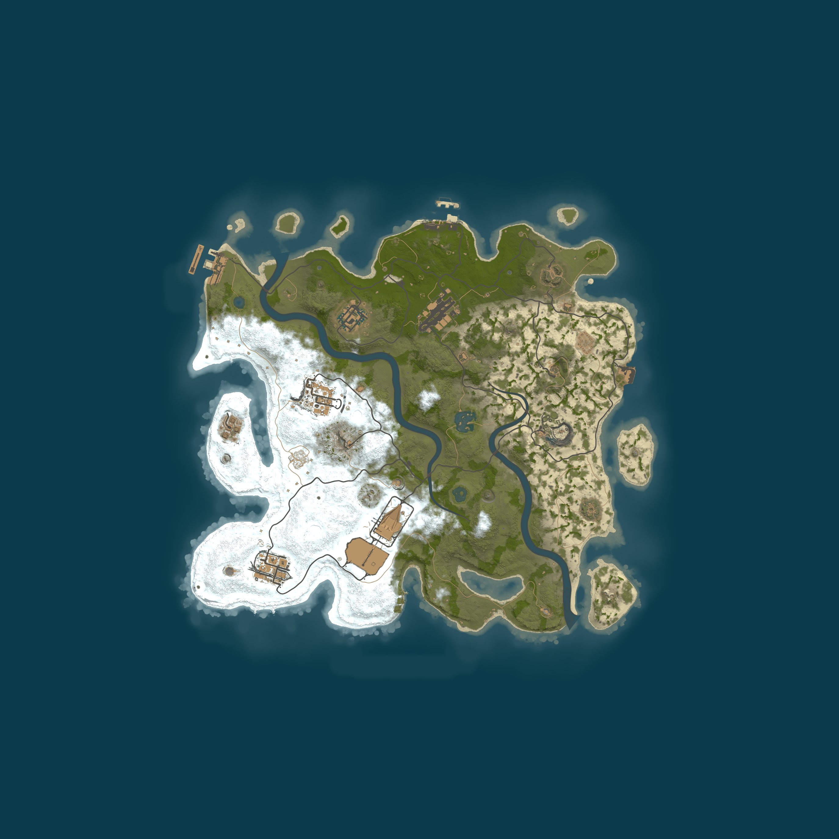 Map for Geležinis Miškas