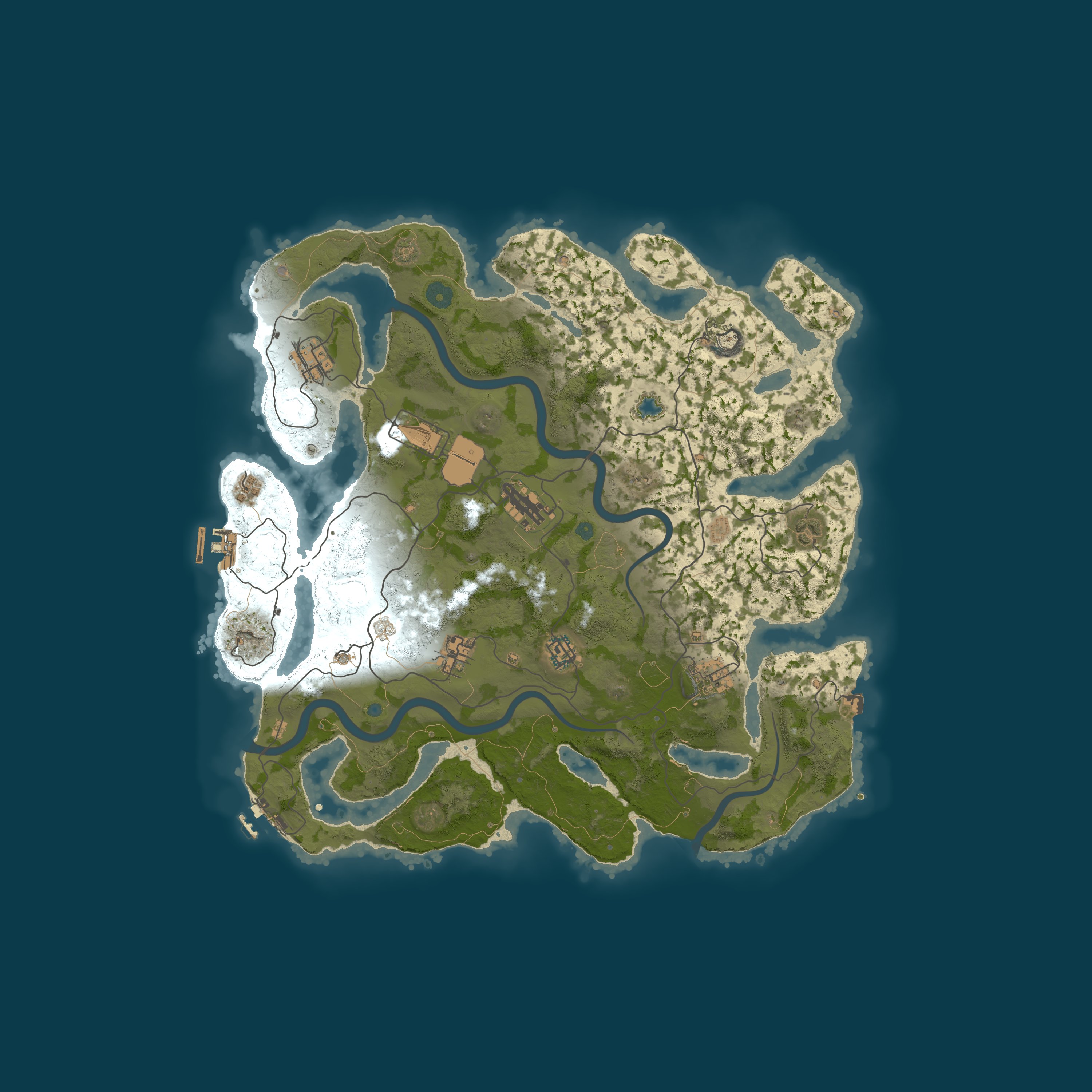 Map for [AU] Rito 3x • Quad • Raid Bases • Events • Kits & More