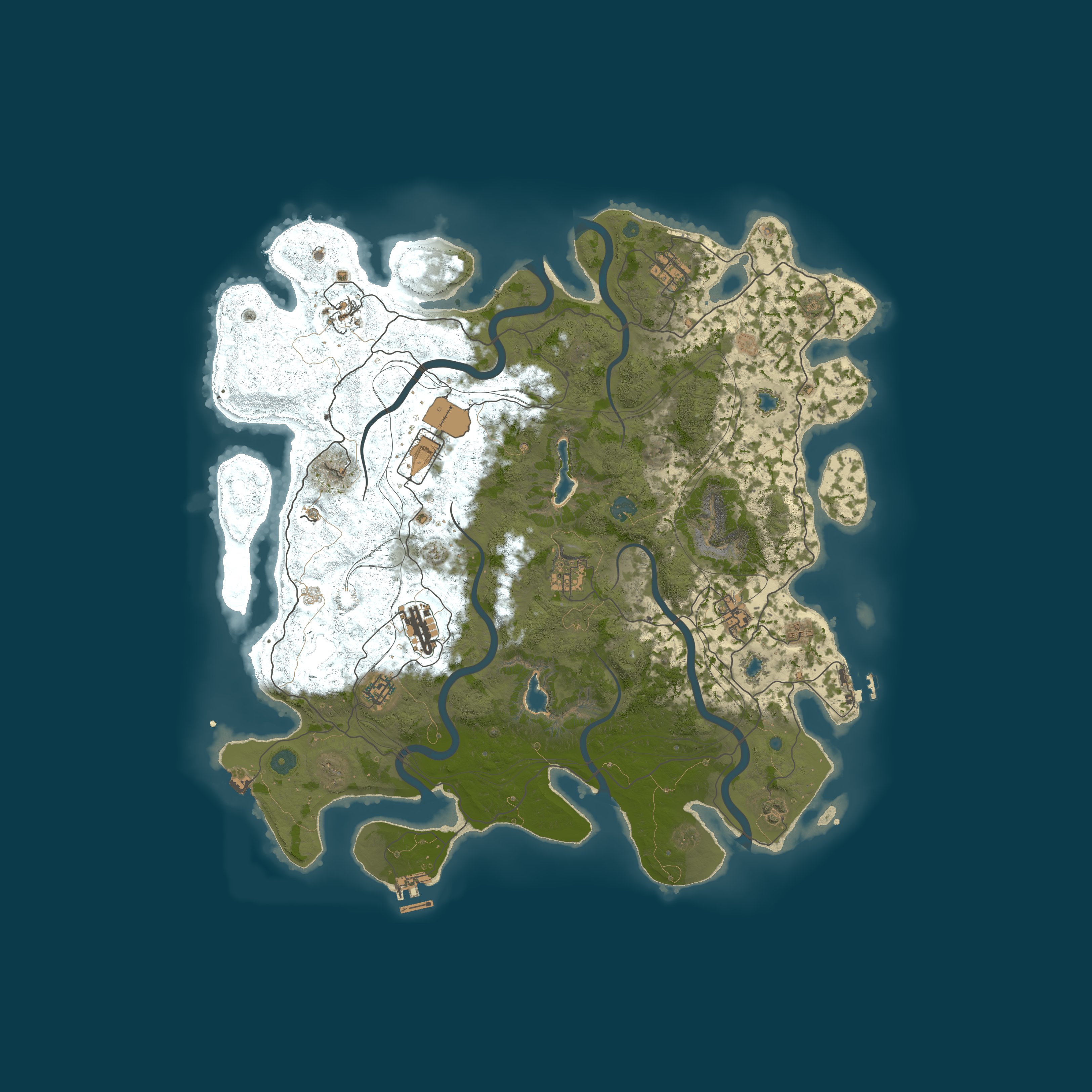 Map for RUST - PAIN | X2 | NO LIMIT