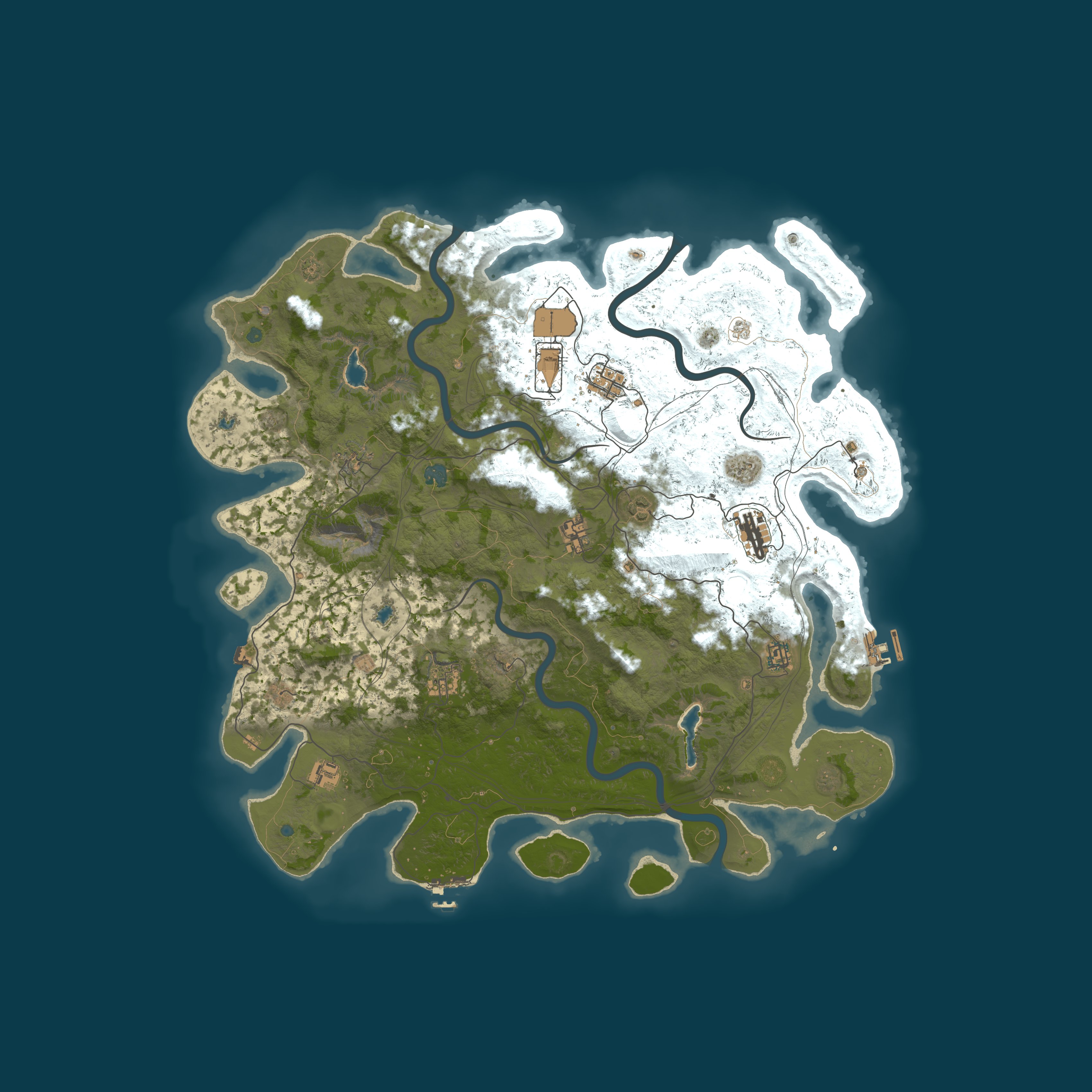 Rust map 4800/1337