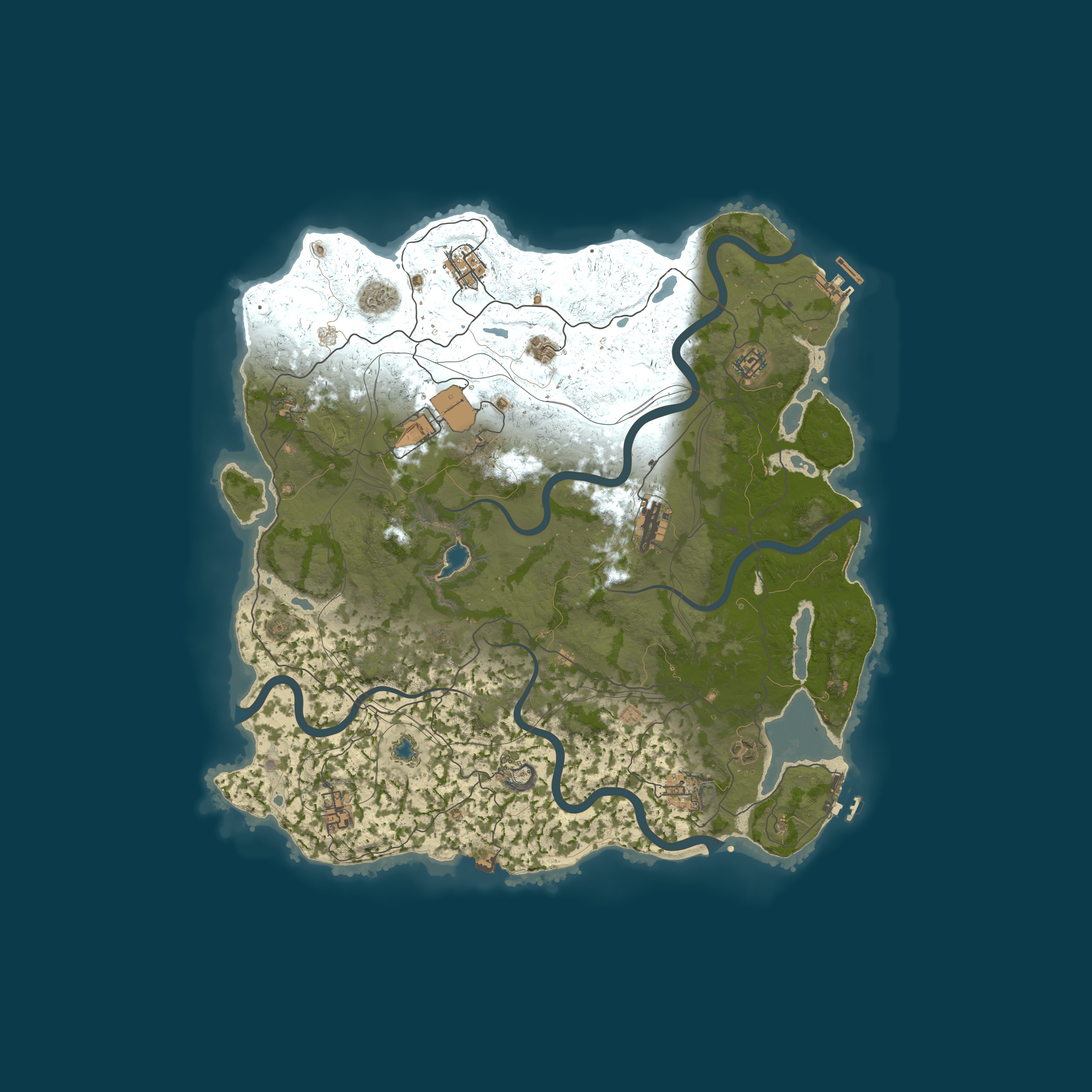 Map for Survivors.gg Main [ 2x Vanilla ] FULLWIPED 08.05