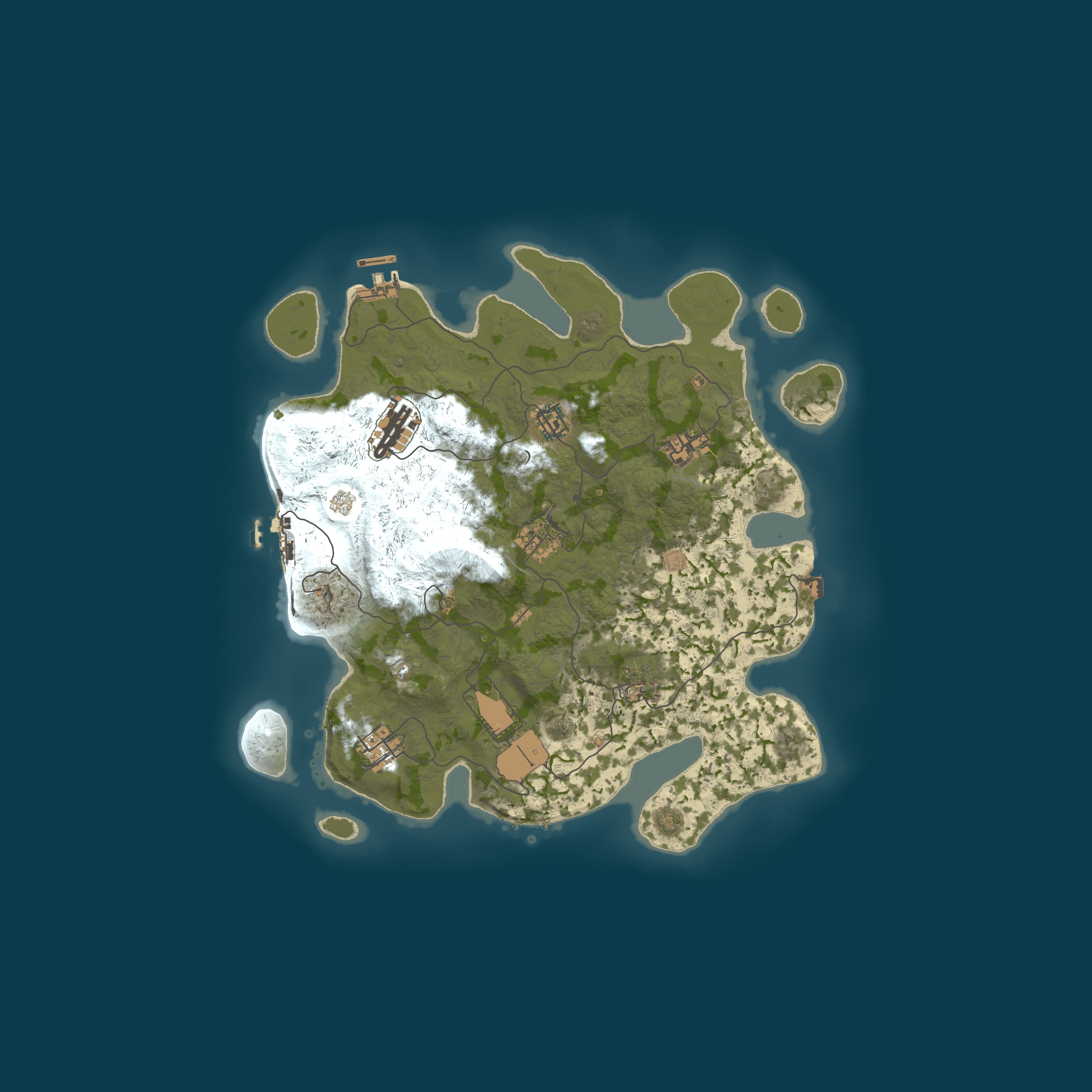 Map for Gibberish Rust X MILLION 1000000000000X CLANS|TELE|SHOP|NoFUEL|