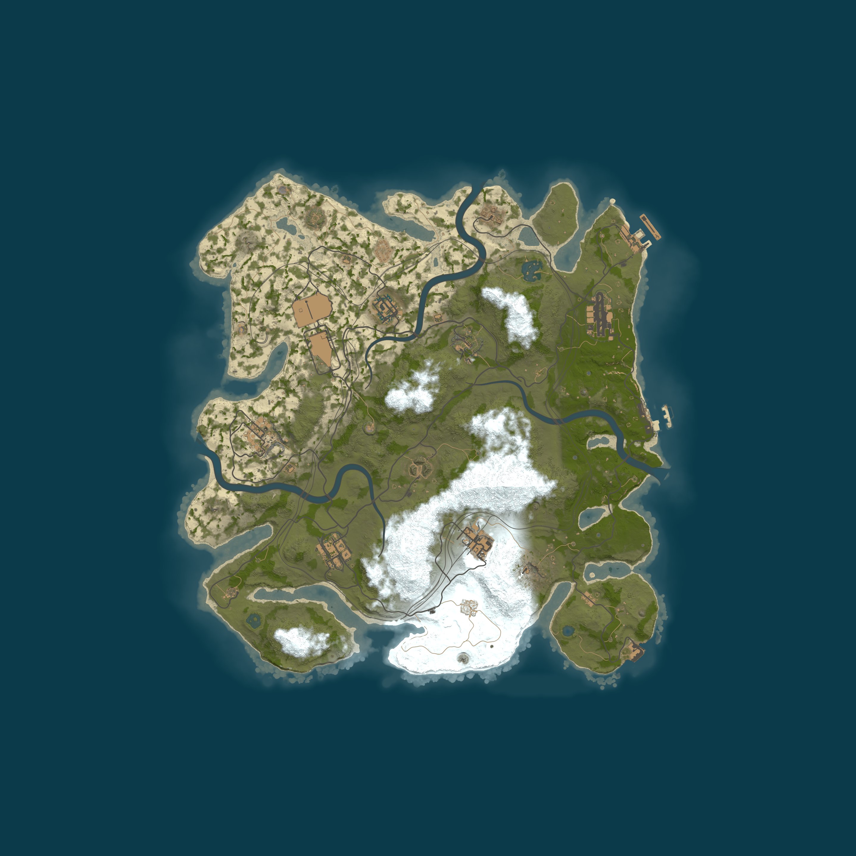 Карта сервера