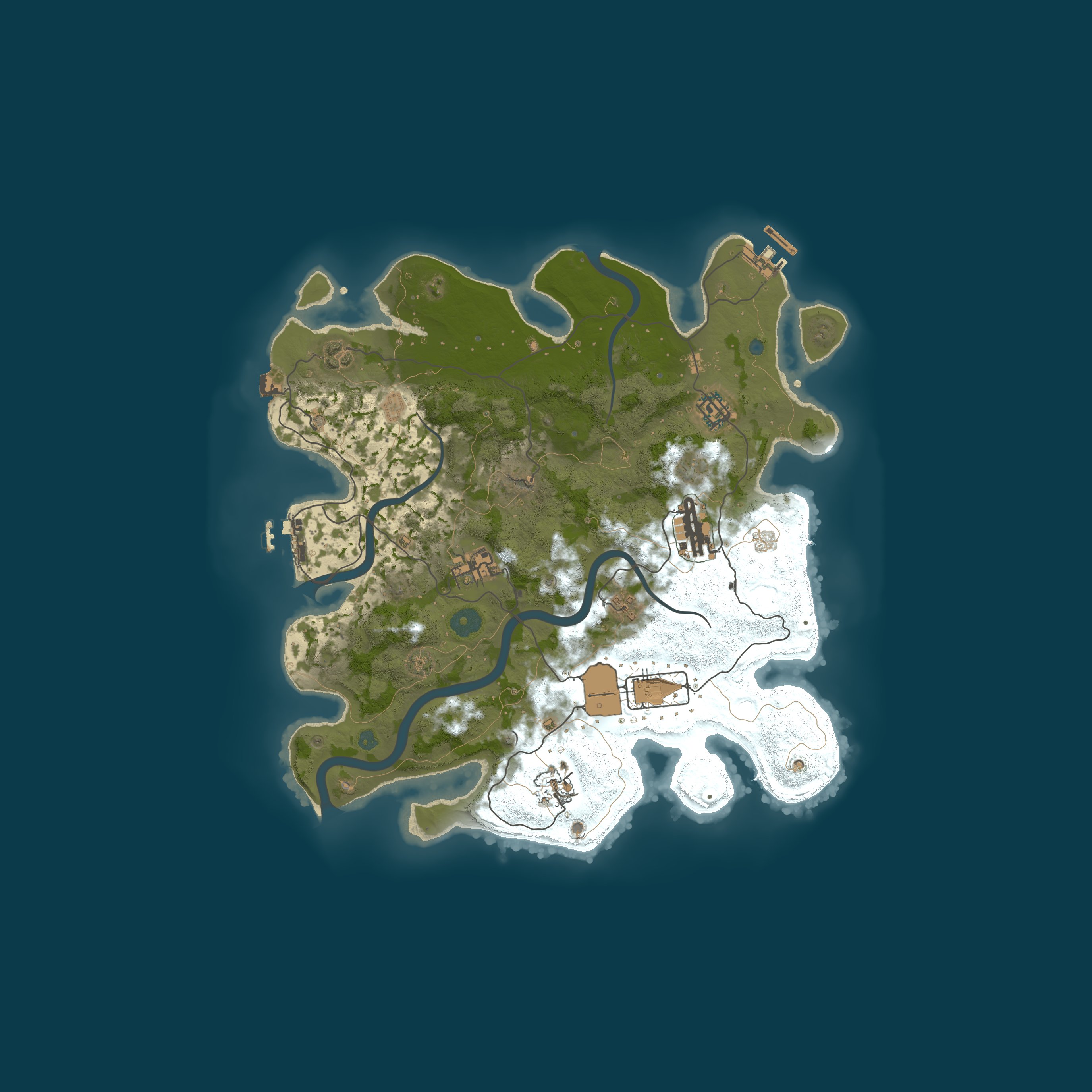Map for RustOps - Solo/Duo/Trio | FULLWIPE 10/08 10.08 08/10
