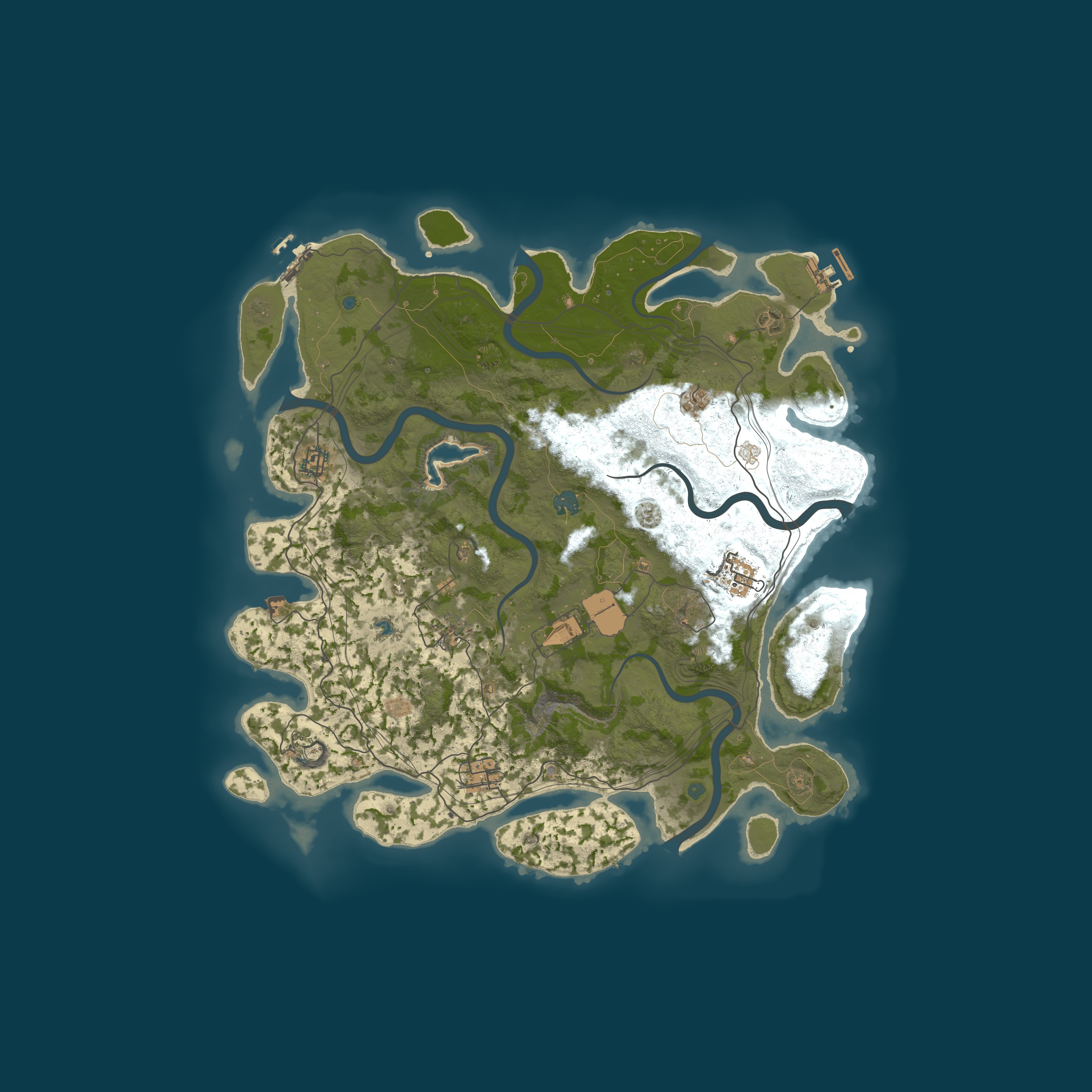 Map for [RU] Project Savage PVE X3 | NO RAID | NO KILL