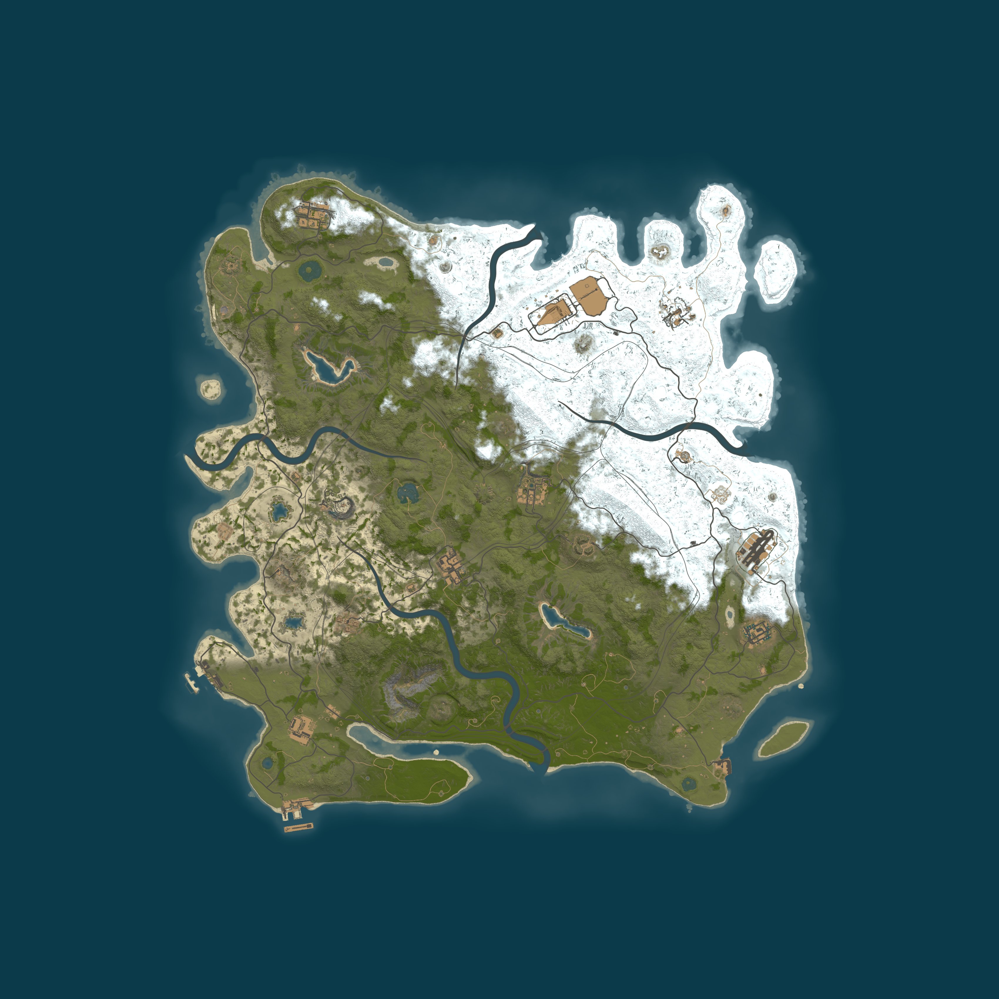 Map for 温柔乡：一个有爱的PVE养老服务器