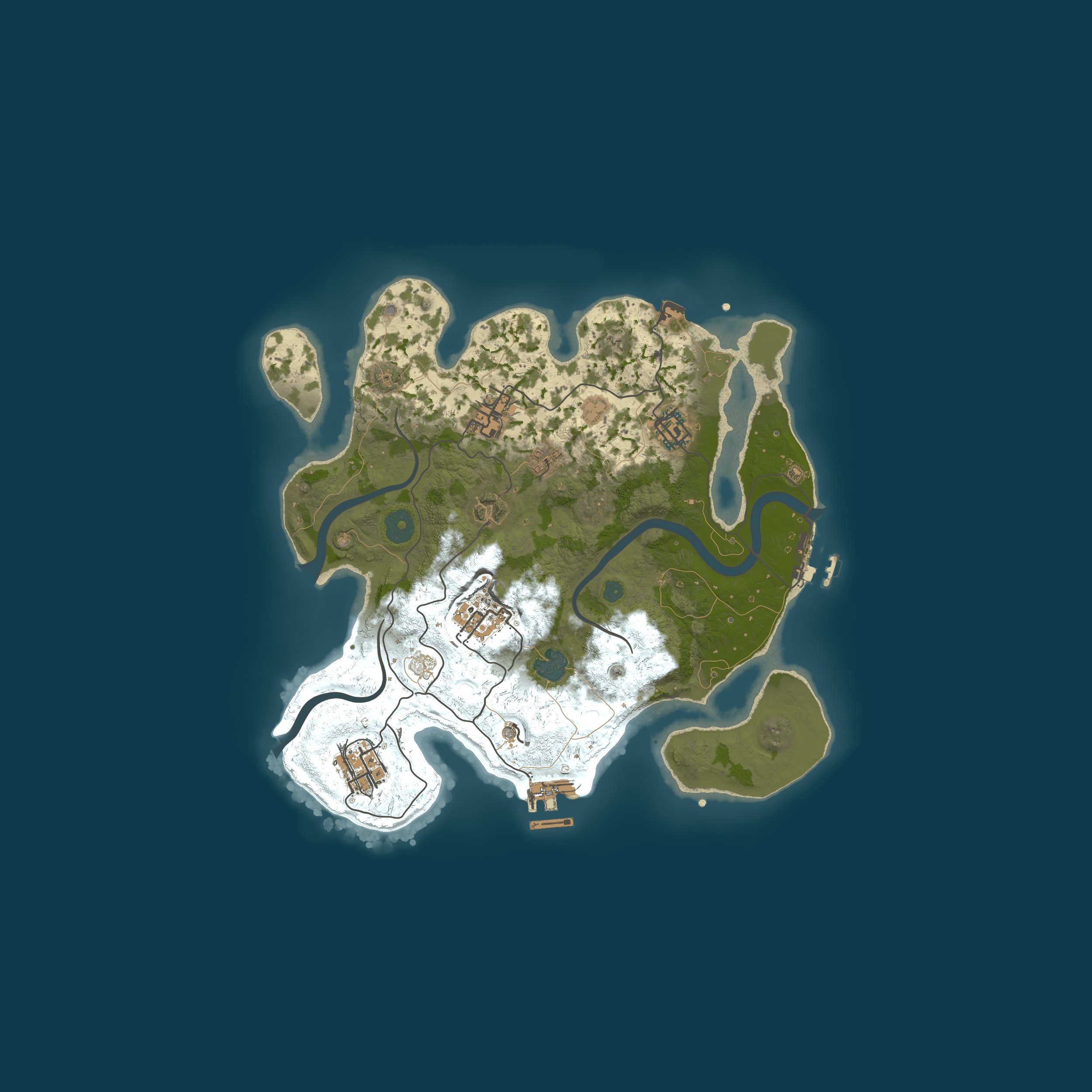 Map for Pine Hosting - Rust Server