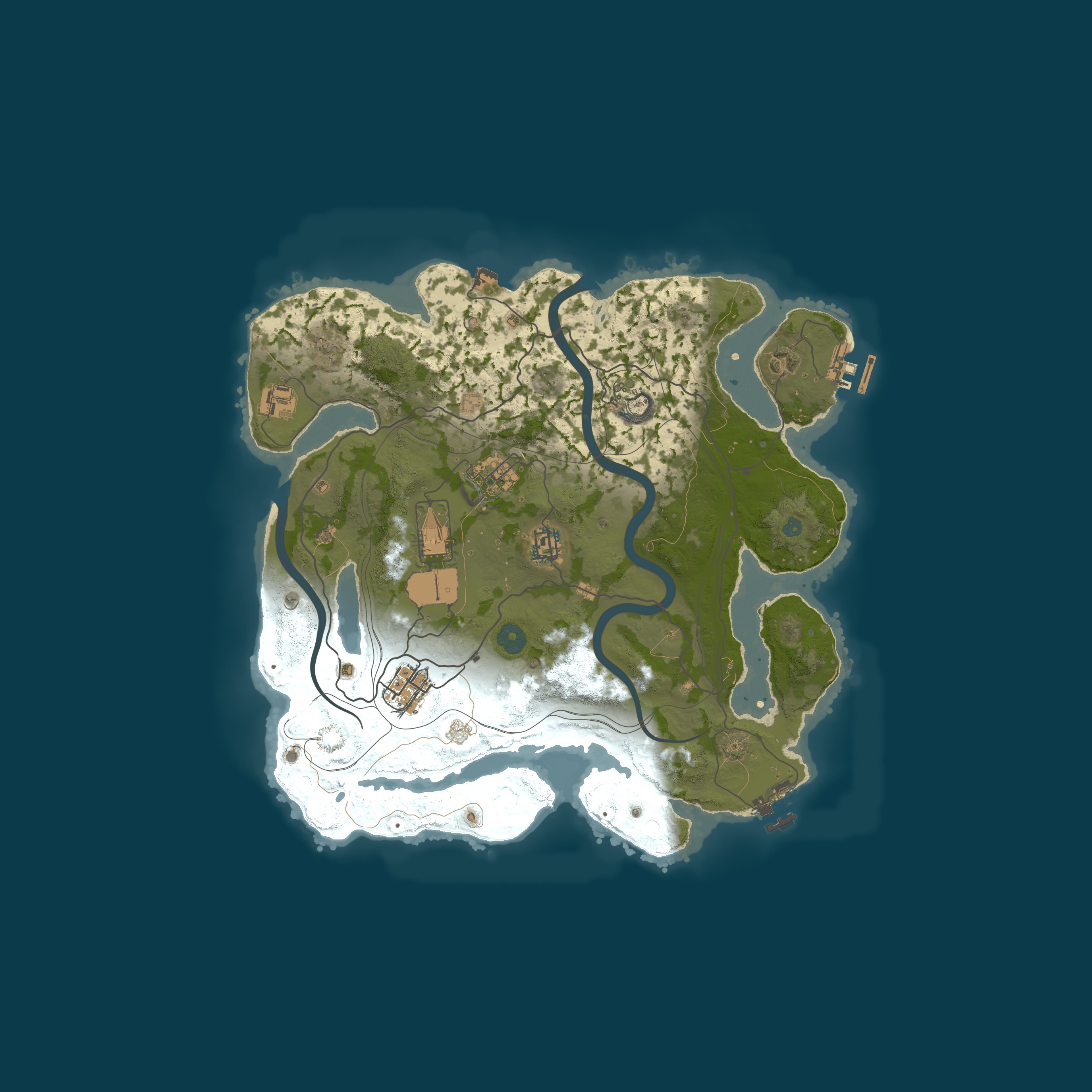 Rust map 3500/1337