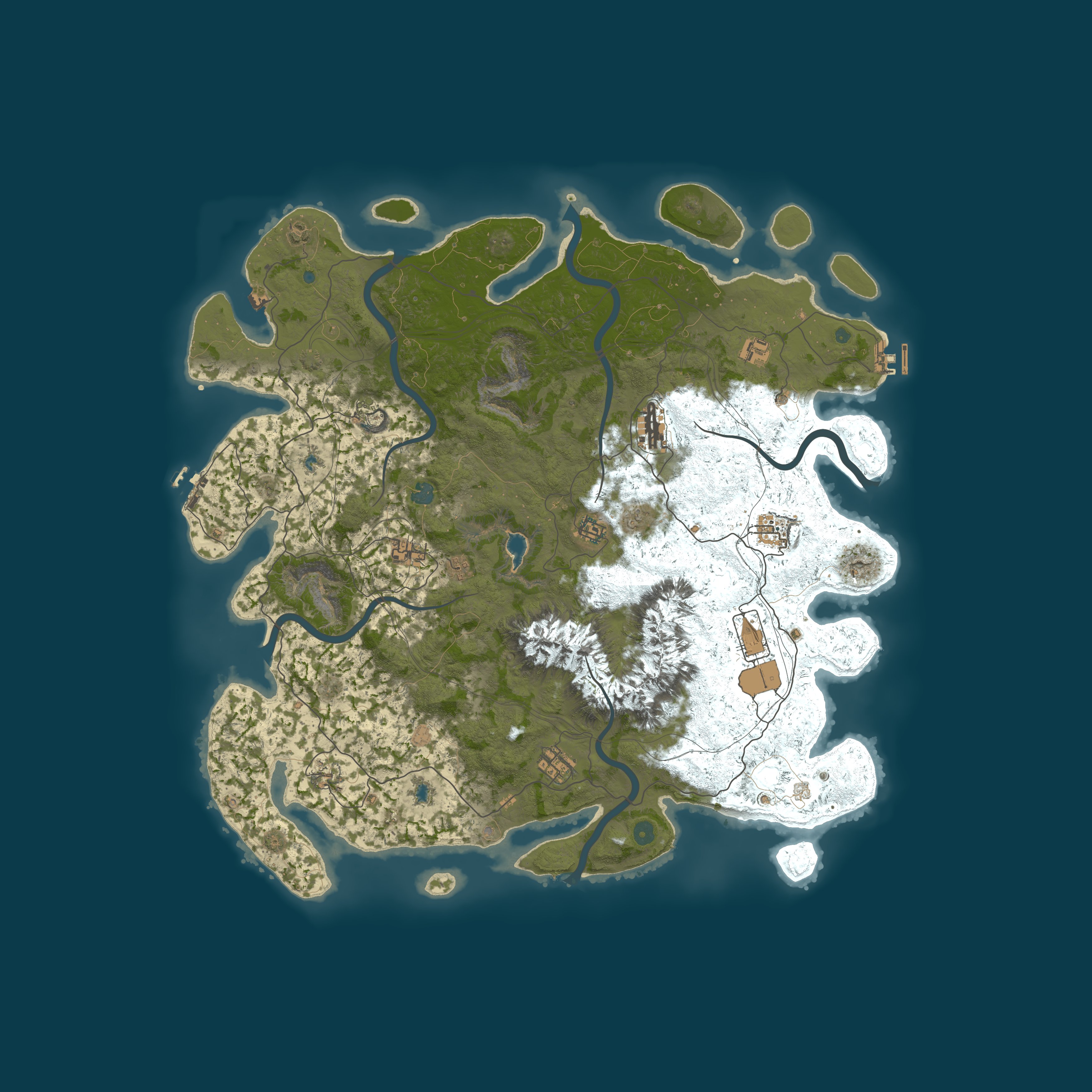 Map for [EU/UK] Rusty Mafia | 2x | Events | Raidable Bases