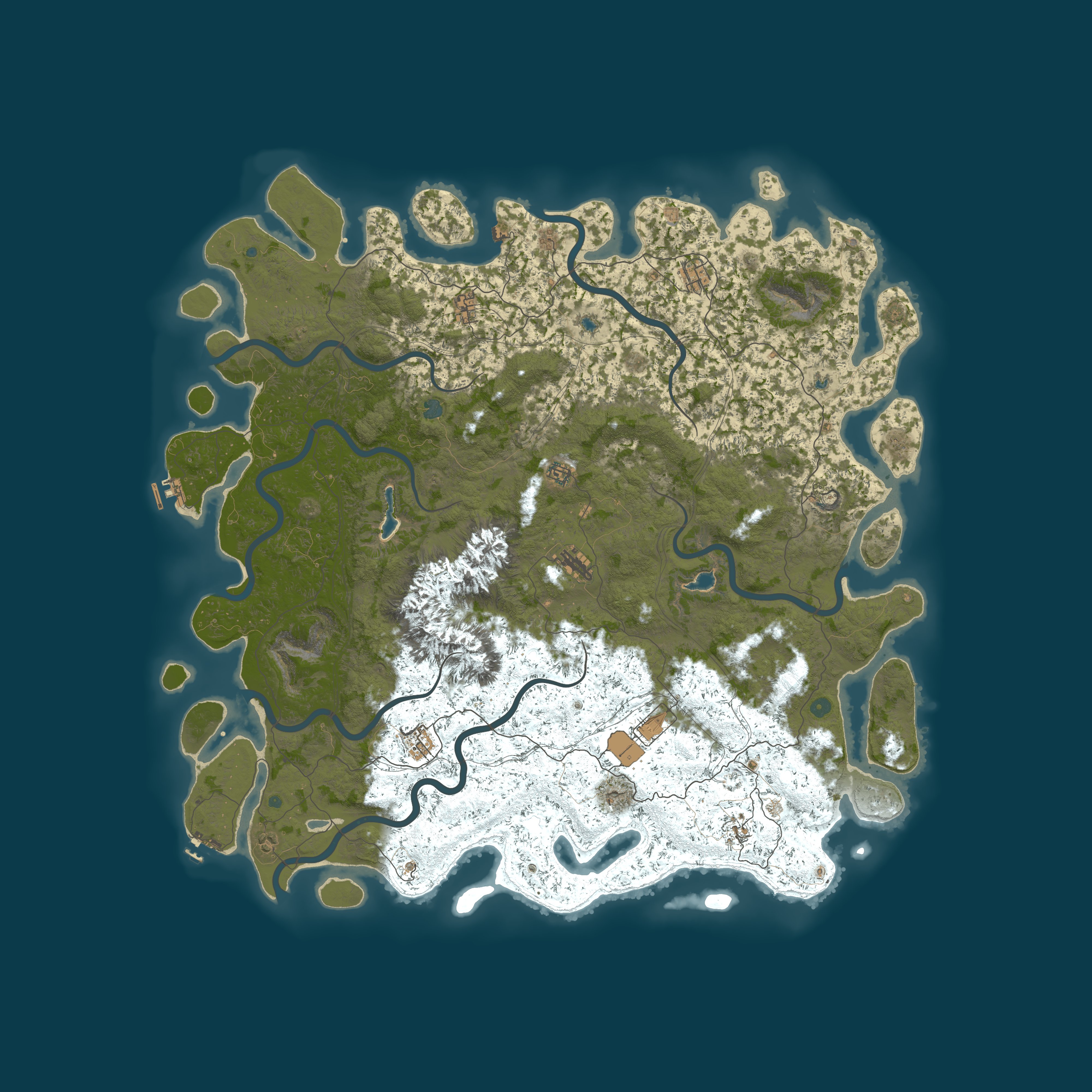 Map for Quilmes Vanilla Monthly Solo/Duo/Trio/Squad 6000