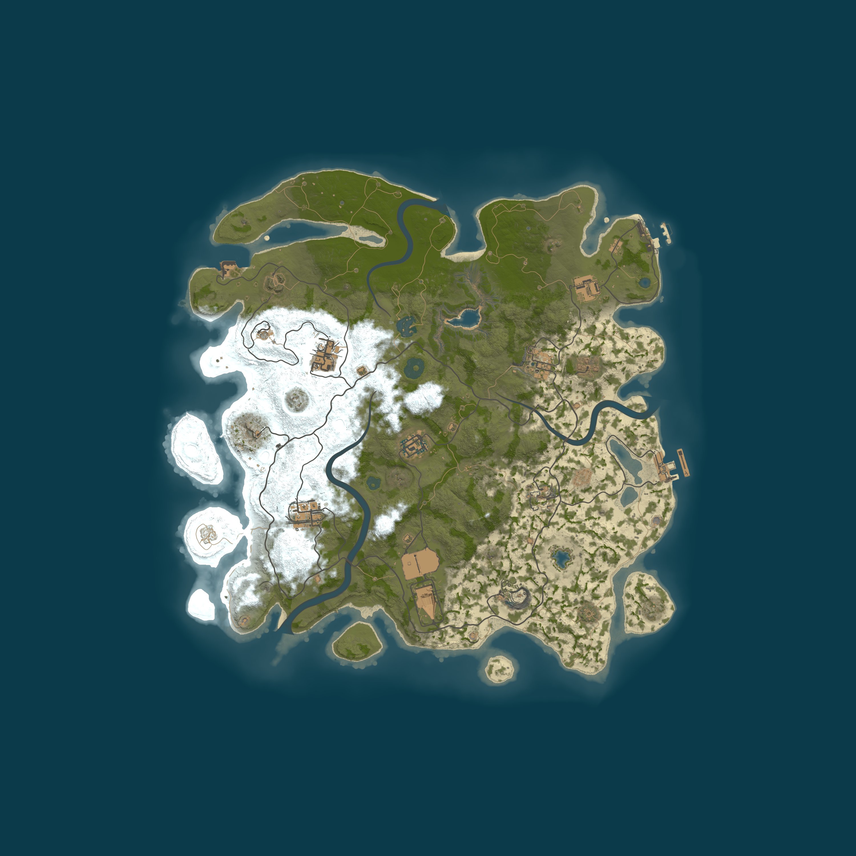 Map for Rust Server by nitrado.net