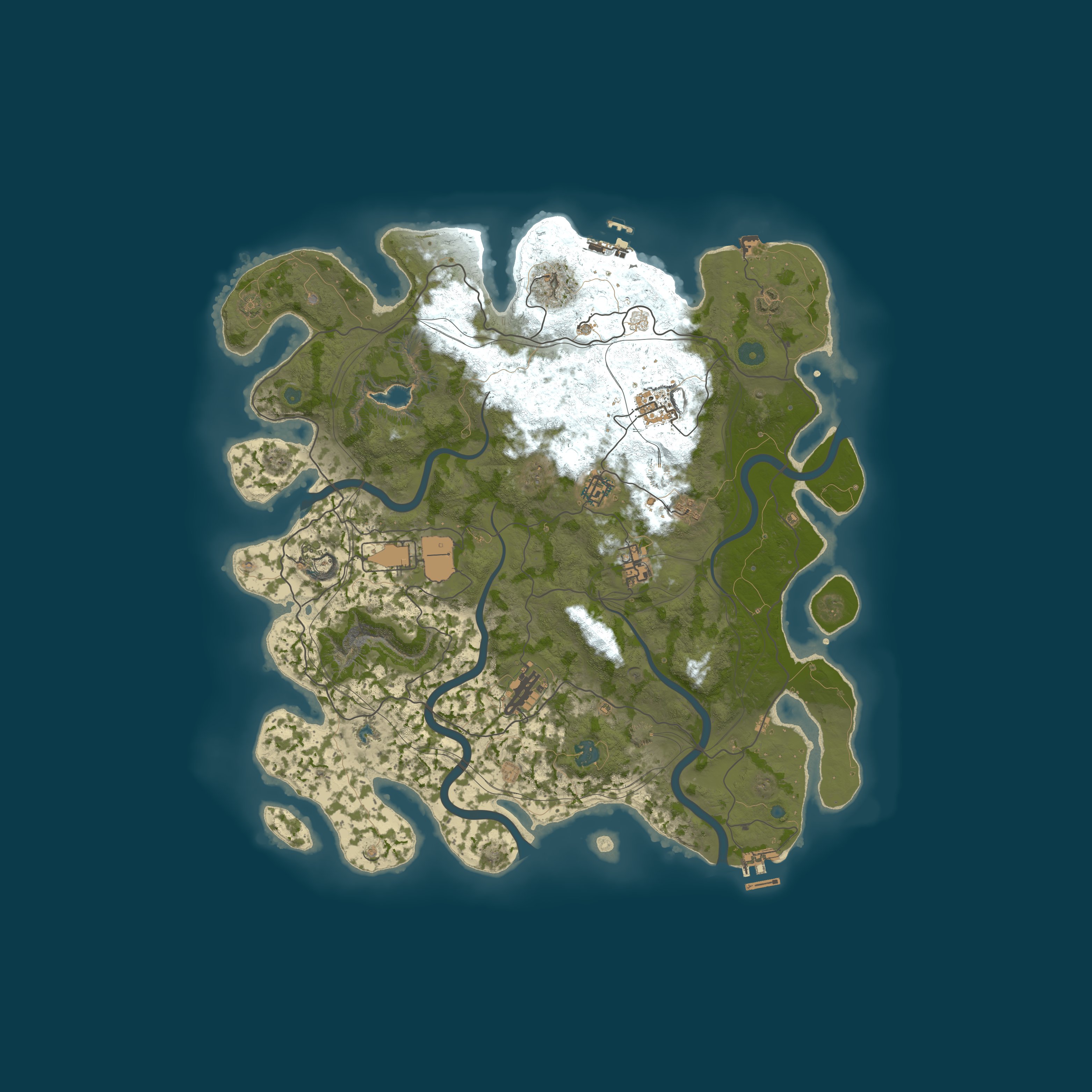 Карта сервера