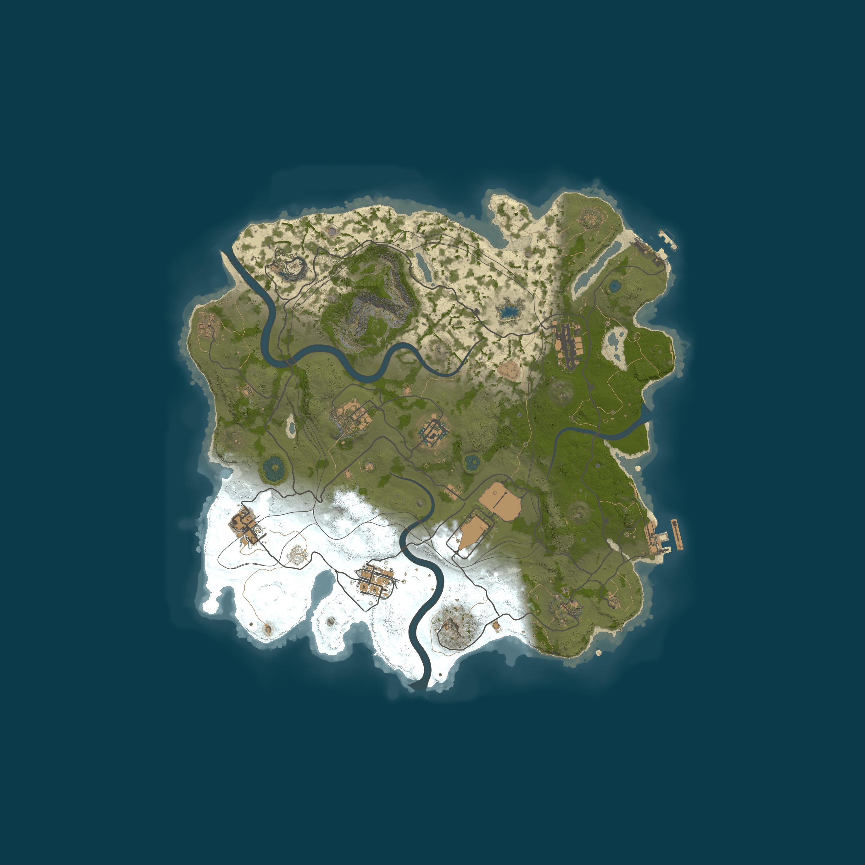 Map for ⦿【ICEFUSE】20X Phoenix (NoBP|PVP|Shop|MyMini|5X WIPED)