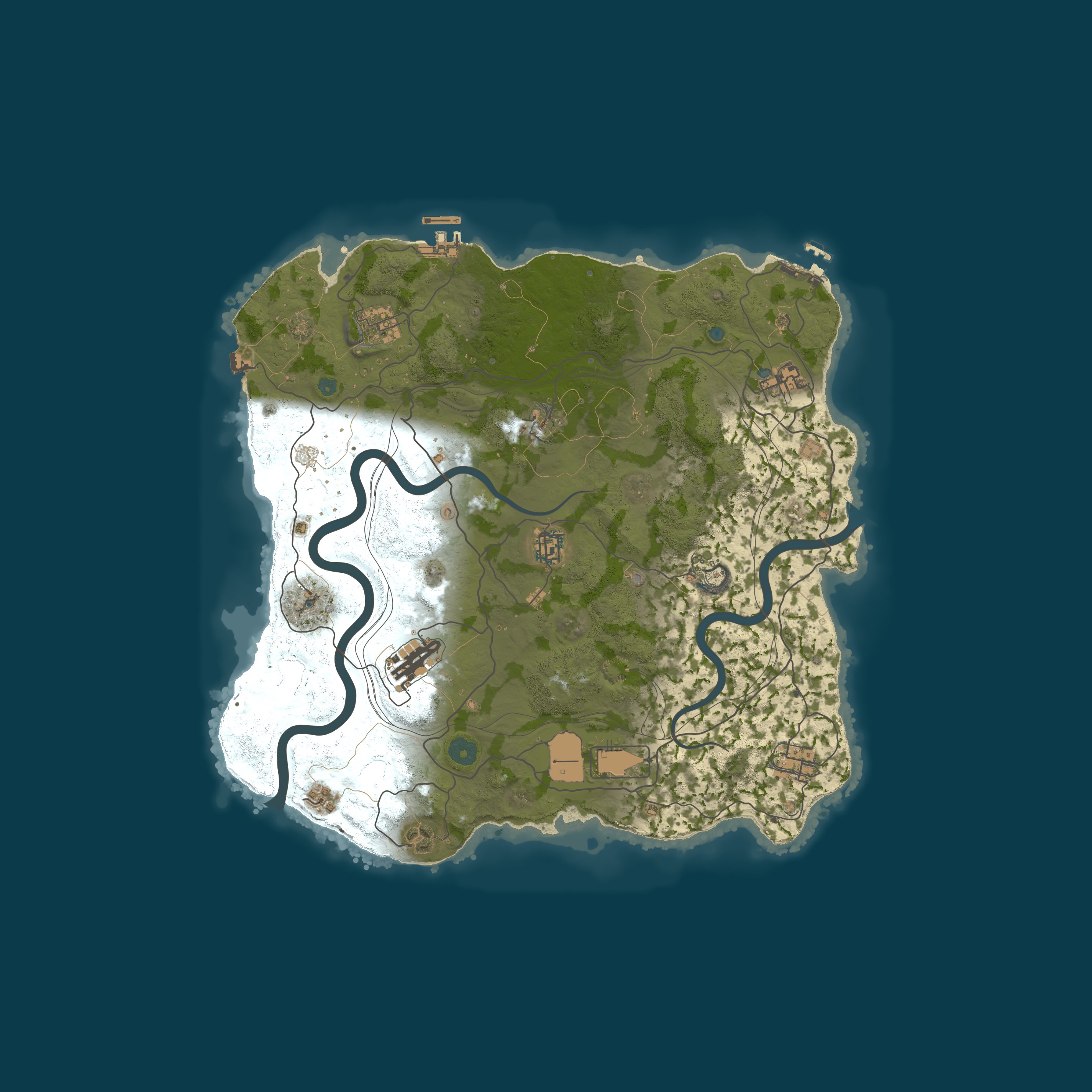 Map for WEREWOLF GAMING.CO 3x Solo/Duo/Trio/Quad|Loot X3| JUST WIPED