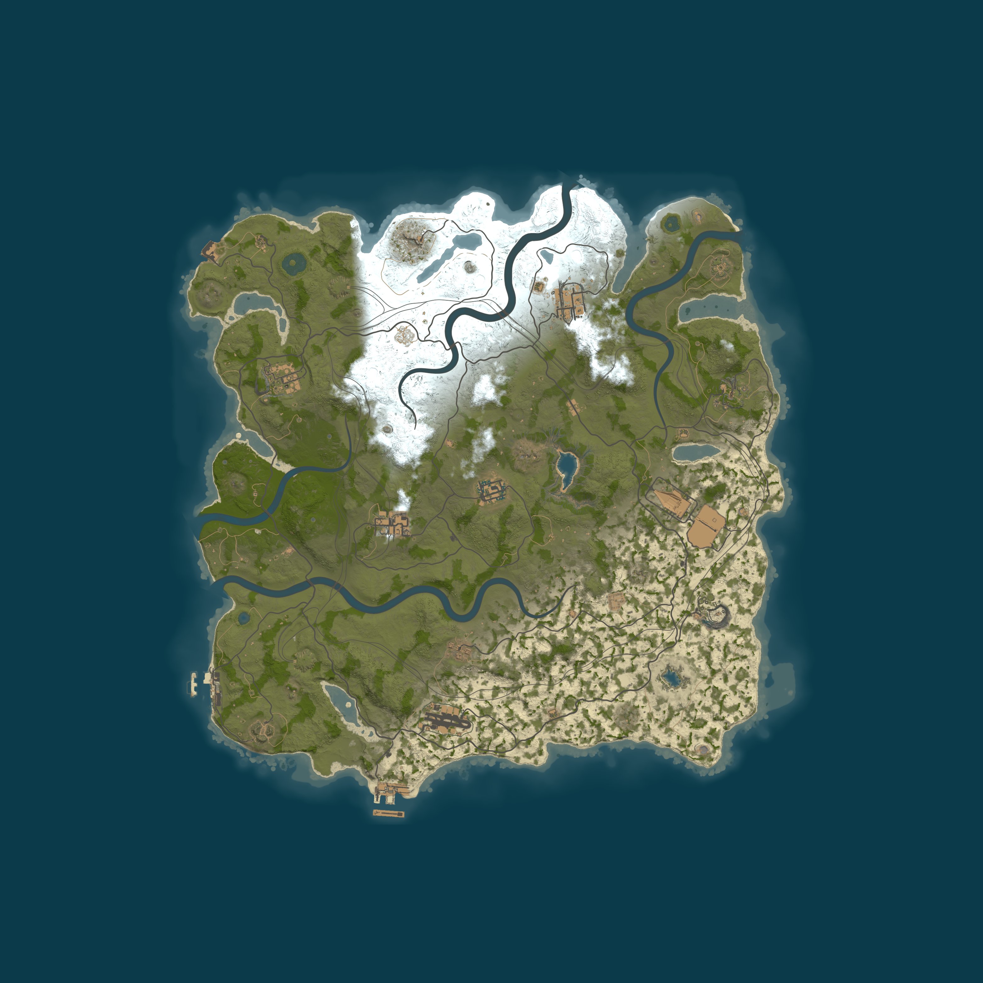 Карта сервера