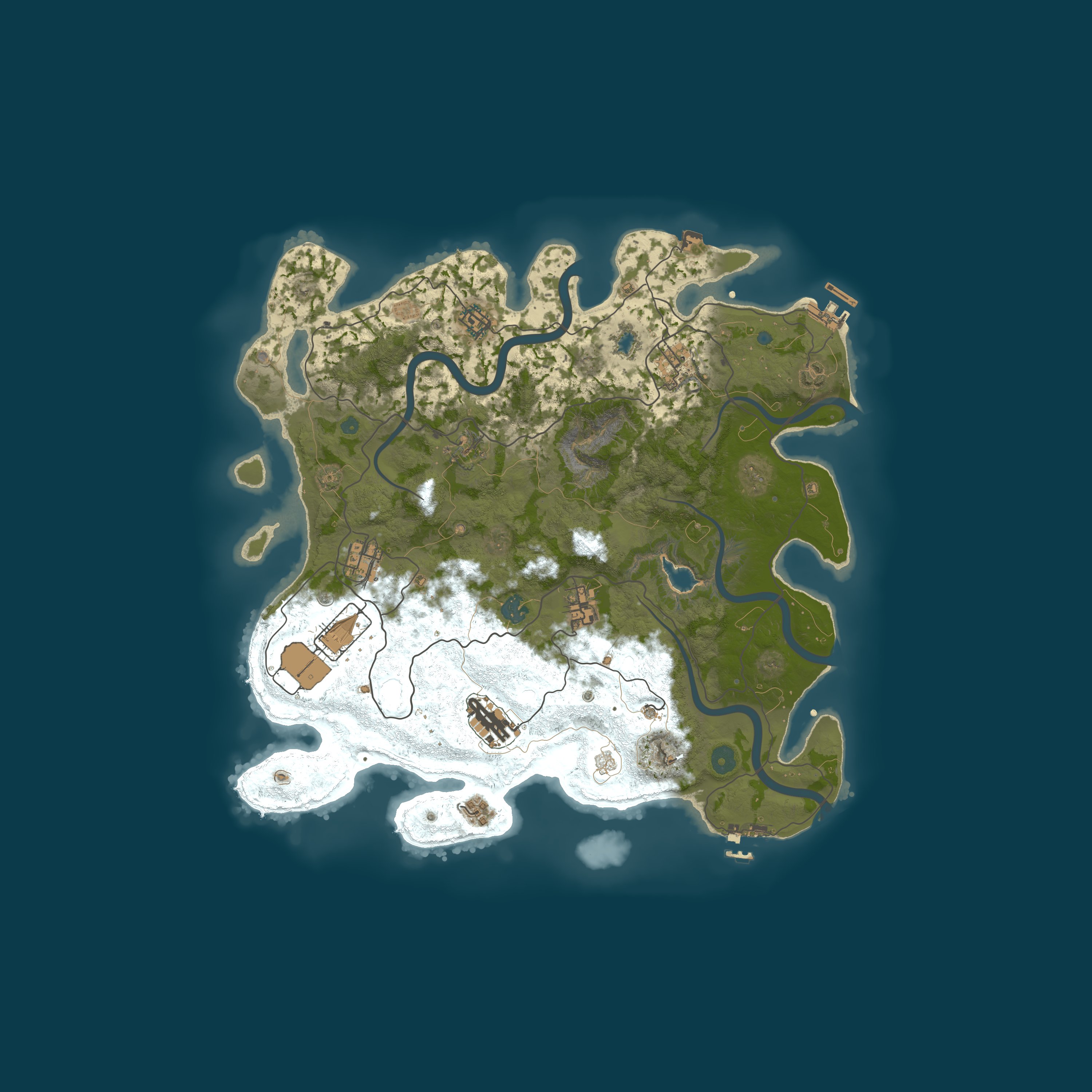 Map for Legend Rust | Vanilla x2