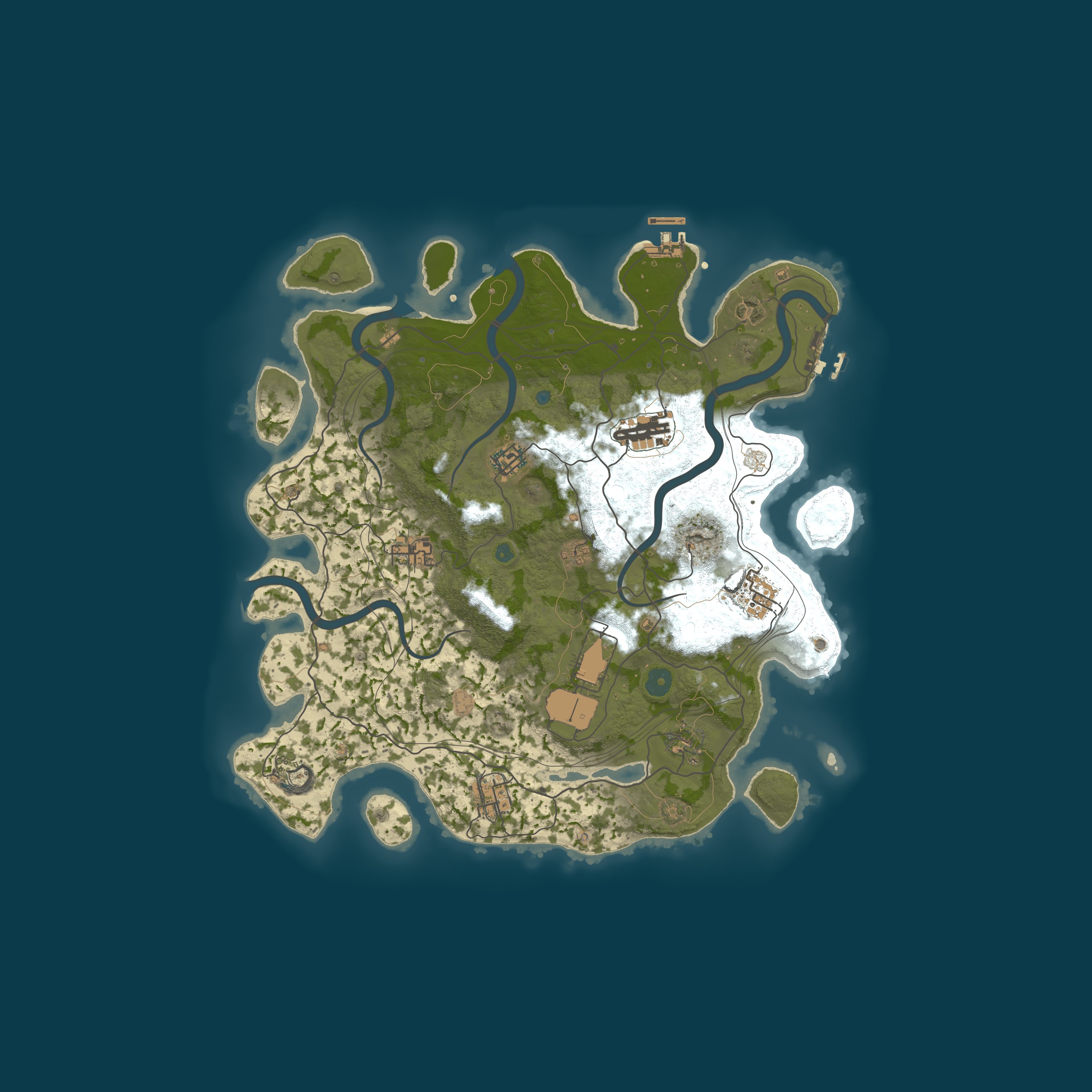 Карта сервера