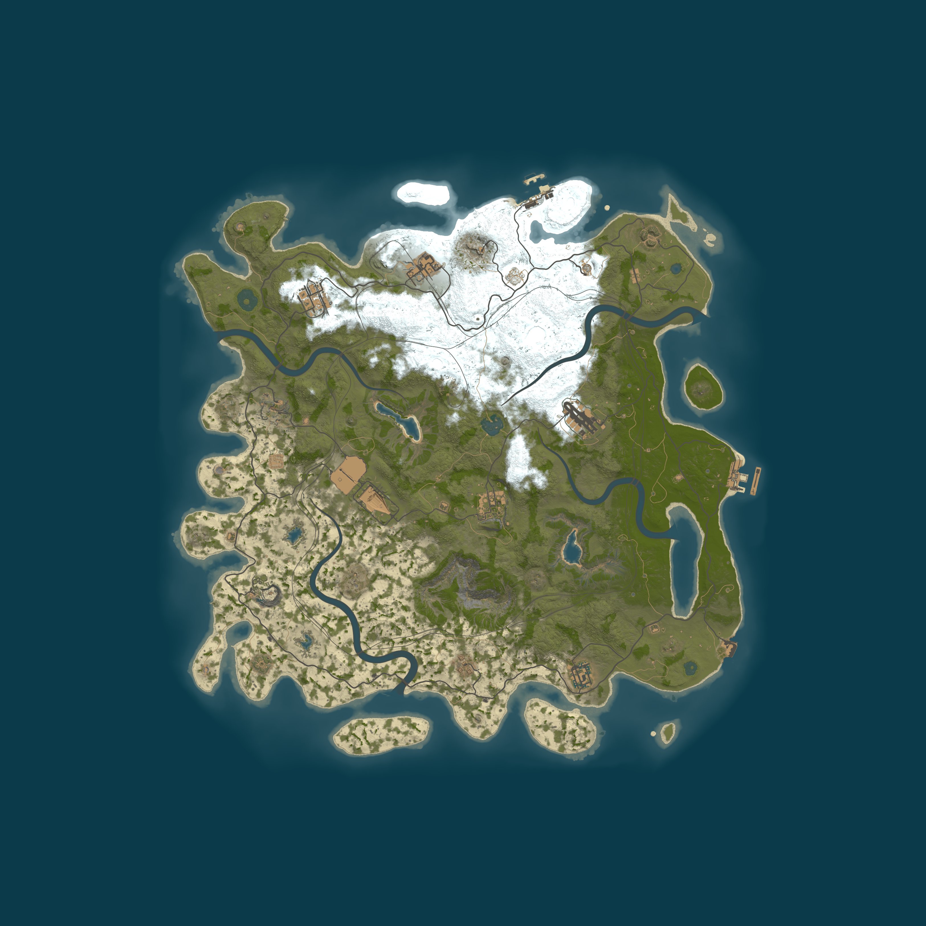Map for [PL] Polish Island Raidbases Bots