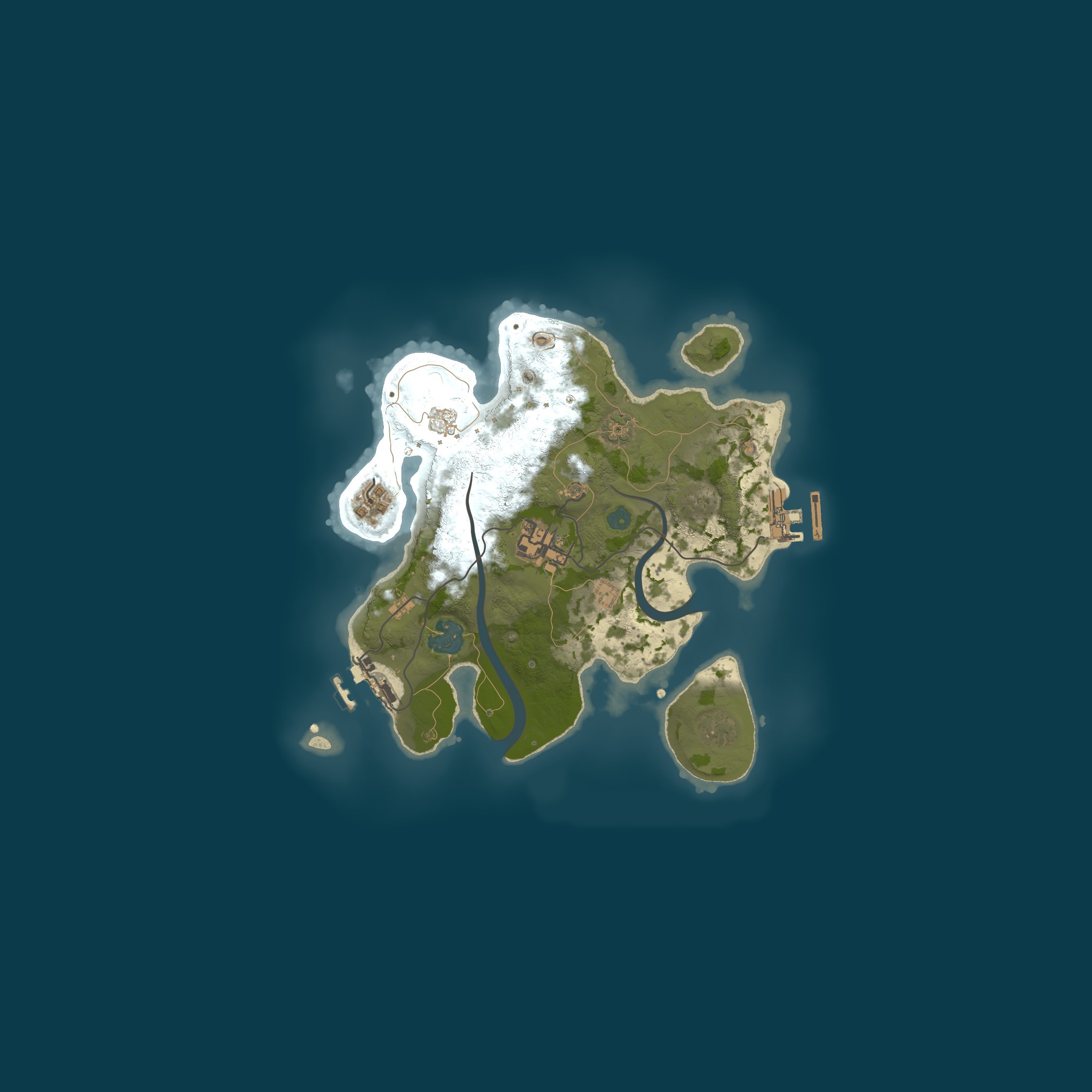 Rust map 2500/85427