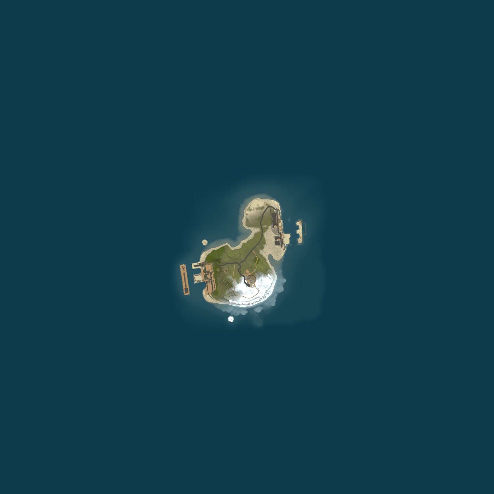 Procedural Map, size 1250, seed 9