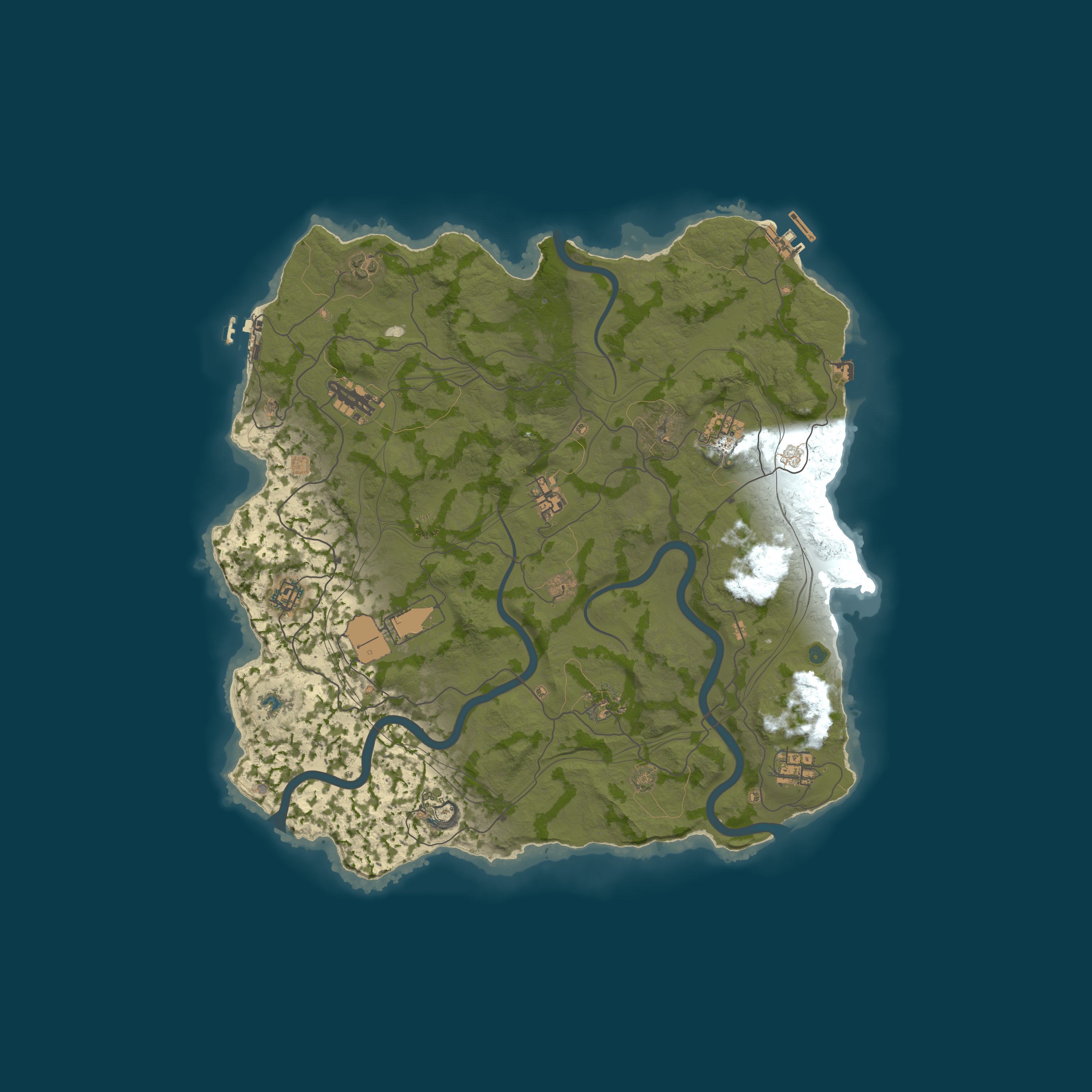 Map for [度假岛]PVE/装备成长/升级/宗门/炼丹/凡人修仙