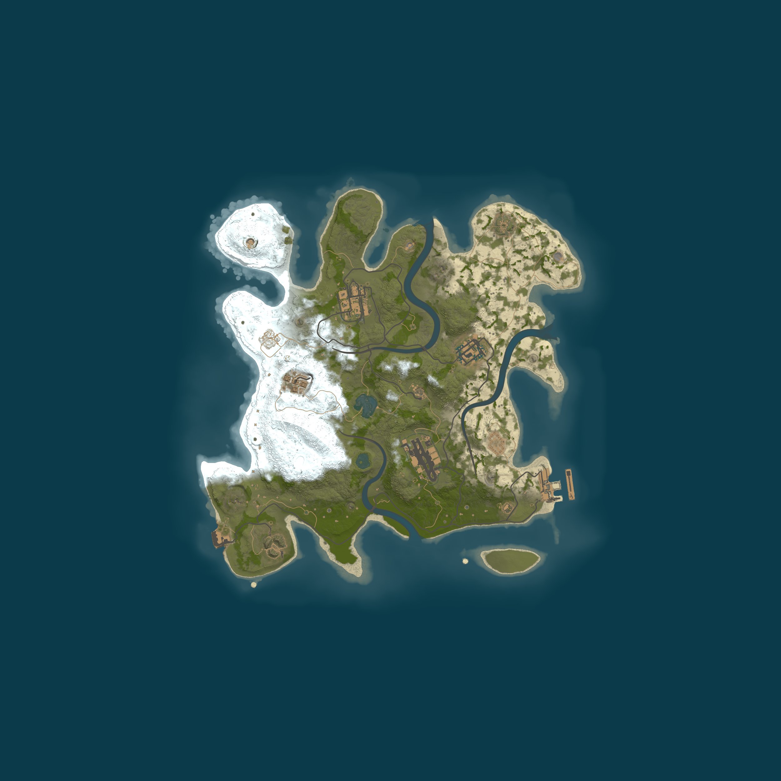 Map for КОВЧЕГ | 2X | ДЛЯ НОВИЧКОВ | ВАЙП 22.05