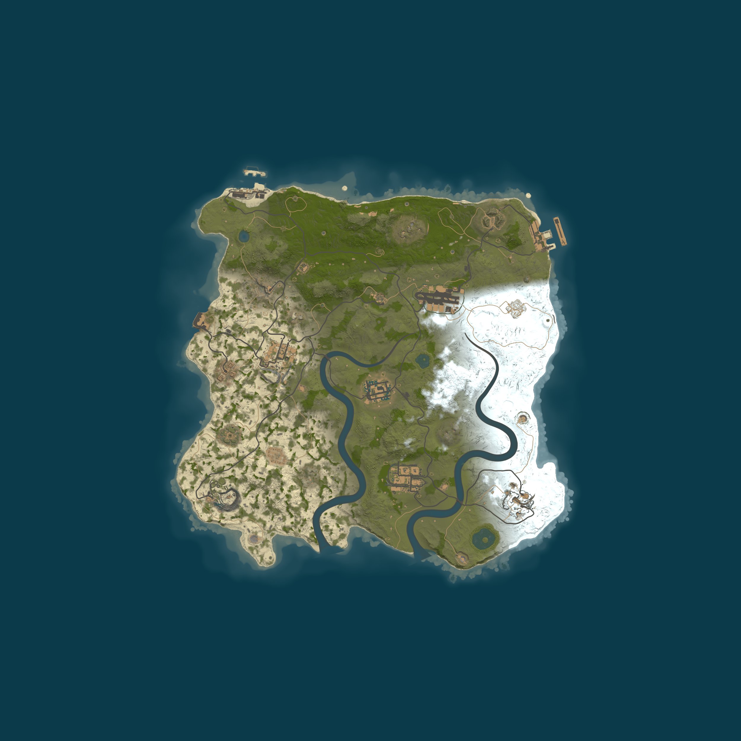 Rust map 3000/1337