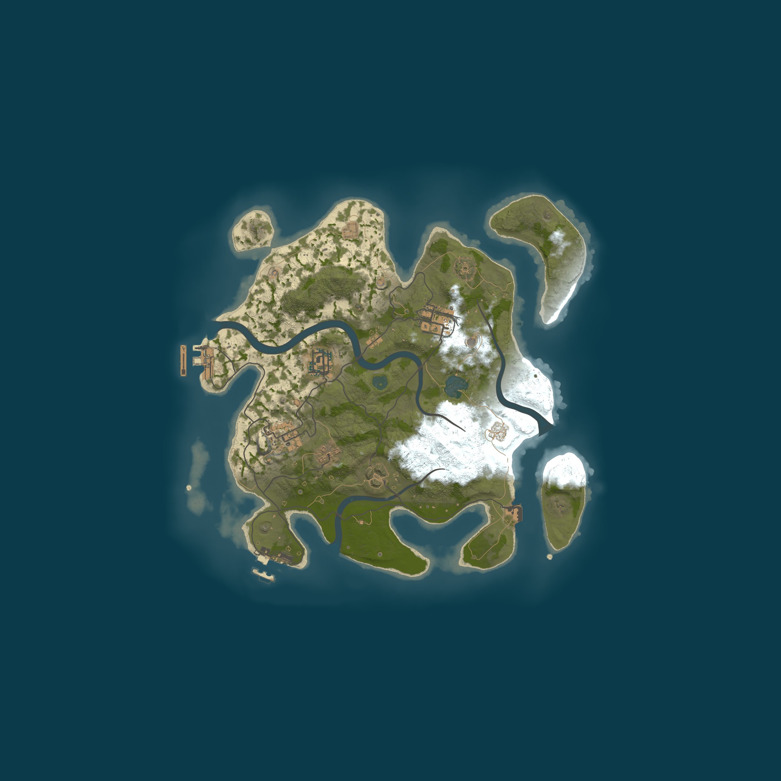 Map for nichie poop world