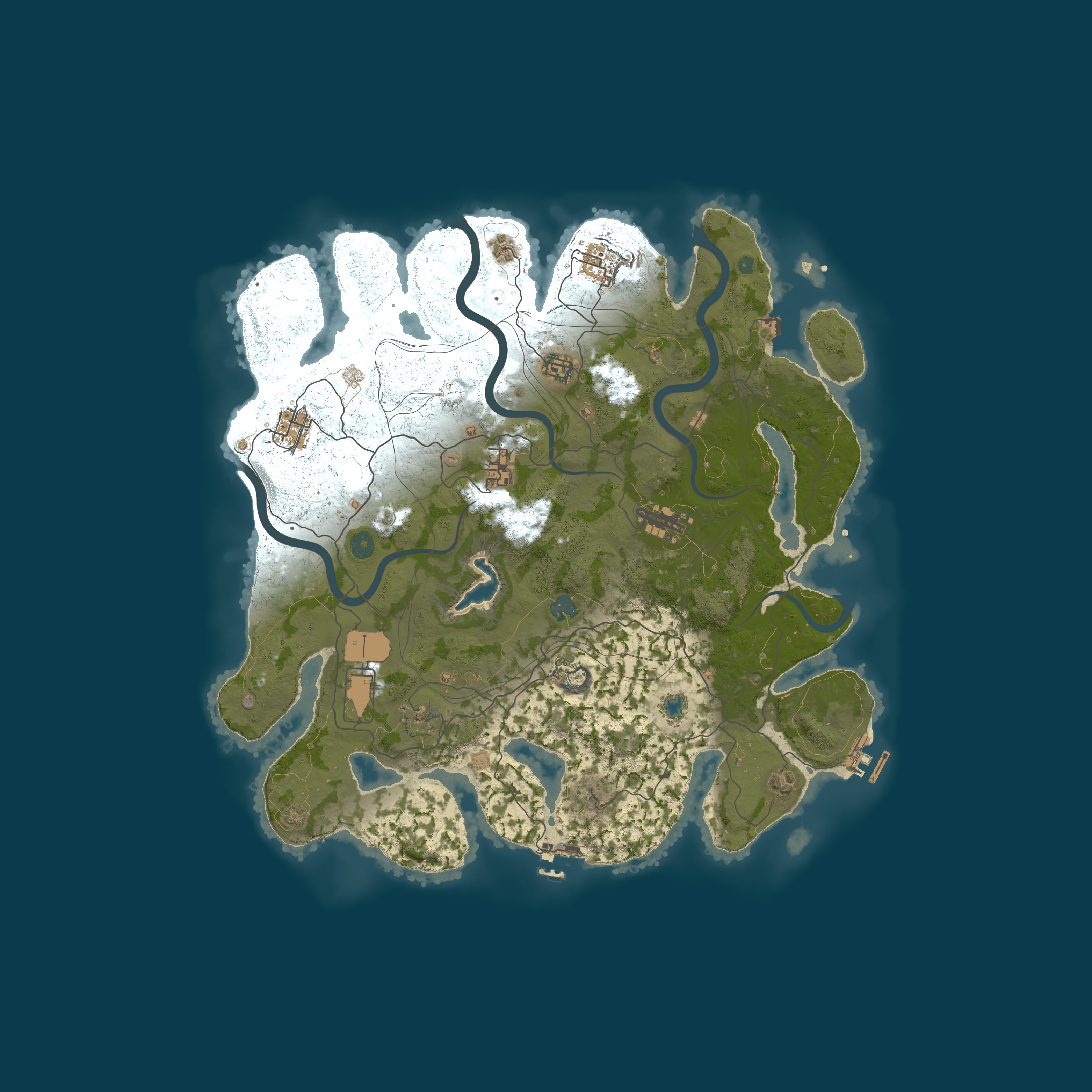 Карта сервера